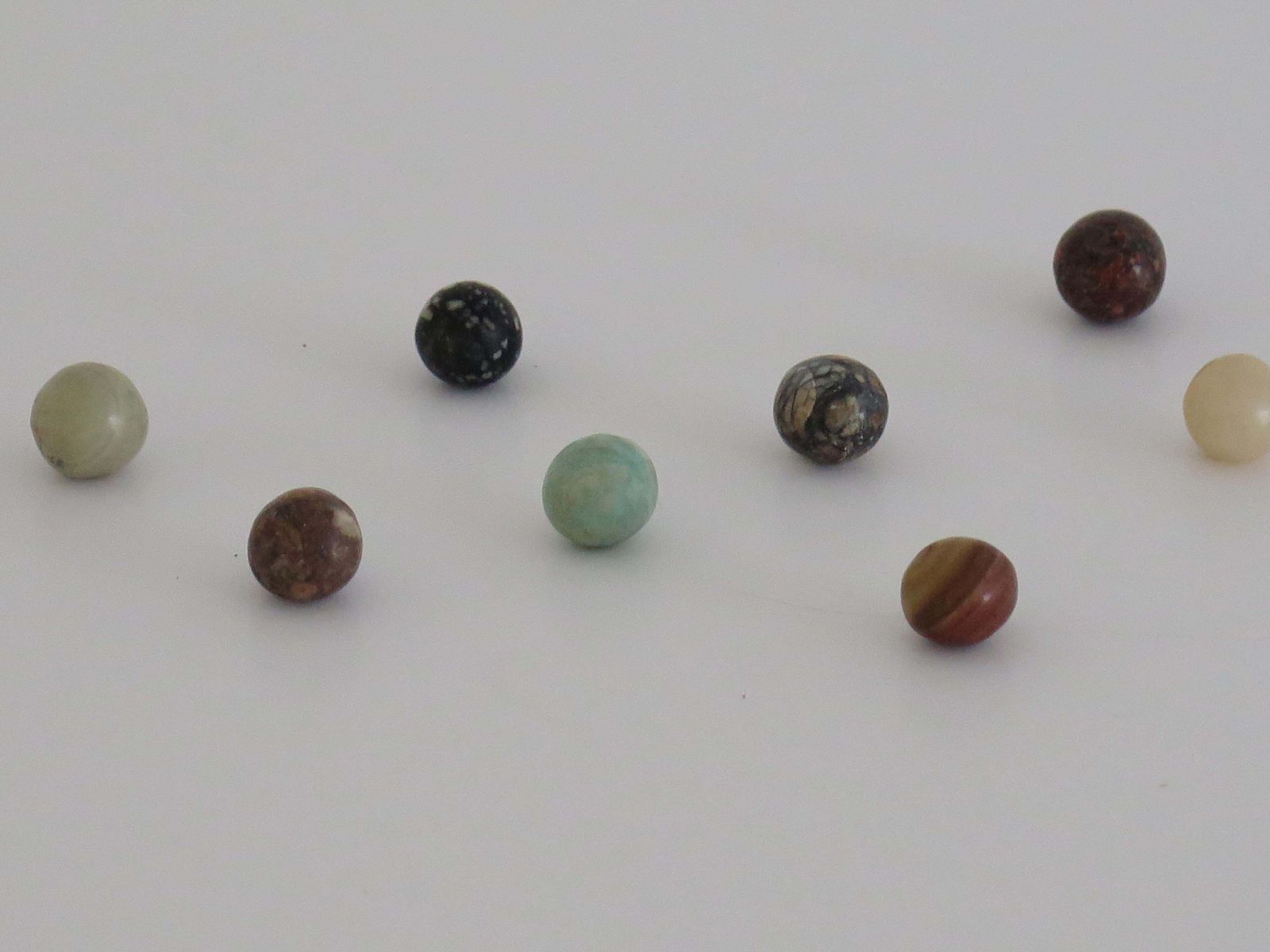 Home Decor Marble Solitaire Game With Hardwood Board And 33 Agate Stone Marbles, Circa 1925 photo