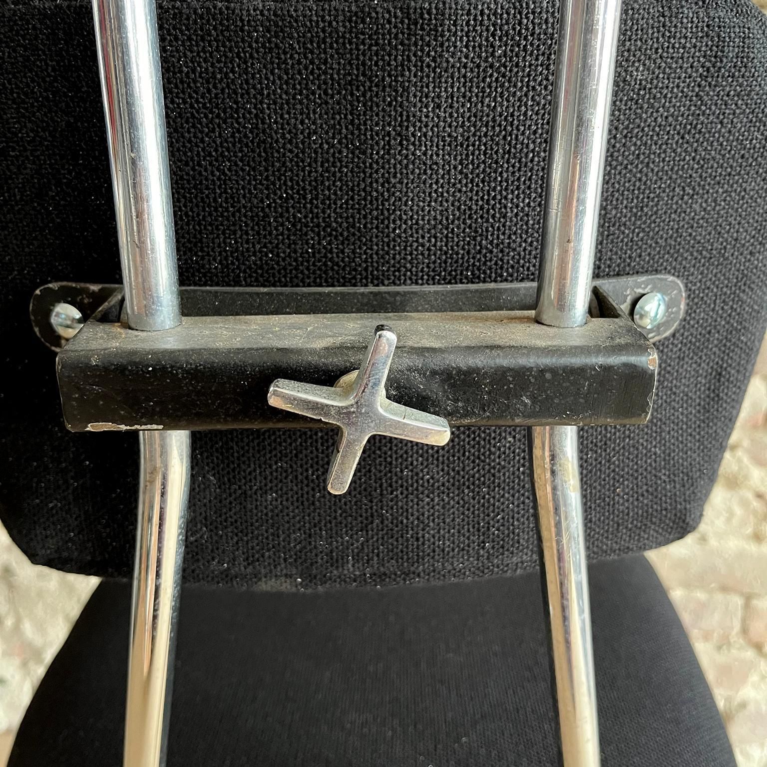 Furniture W.H. Gispen For Gispen Culemborg, Holland, Original Pre War Typing Chair In Blac photo