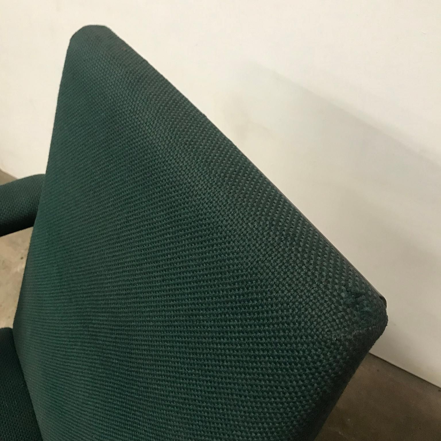 Furniture 1969 Friso Kramer, Ahrend De Cirkel Repose Lounge Armchair Green Upholstery photo