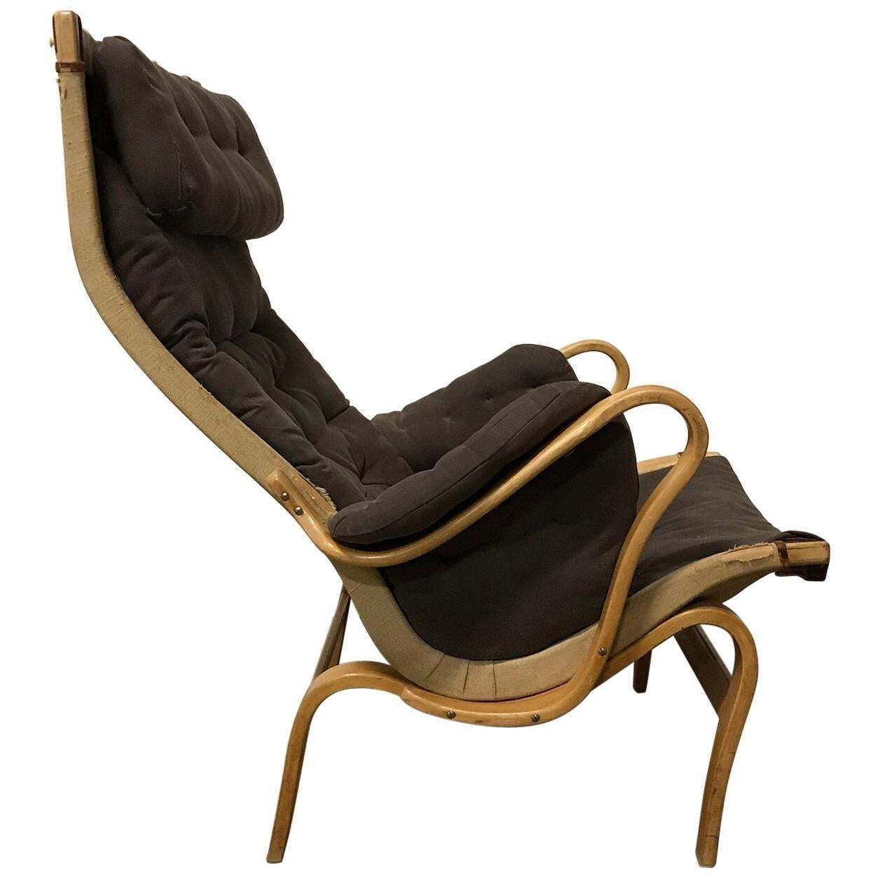 1969, Bruno Mathsson For Dux, Pernilla Lounge Chair