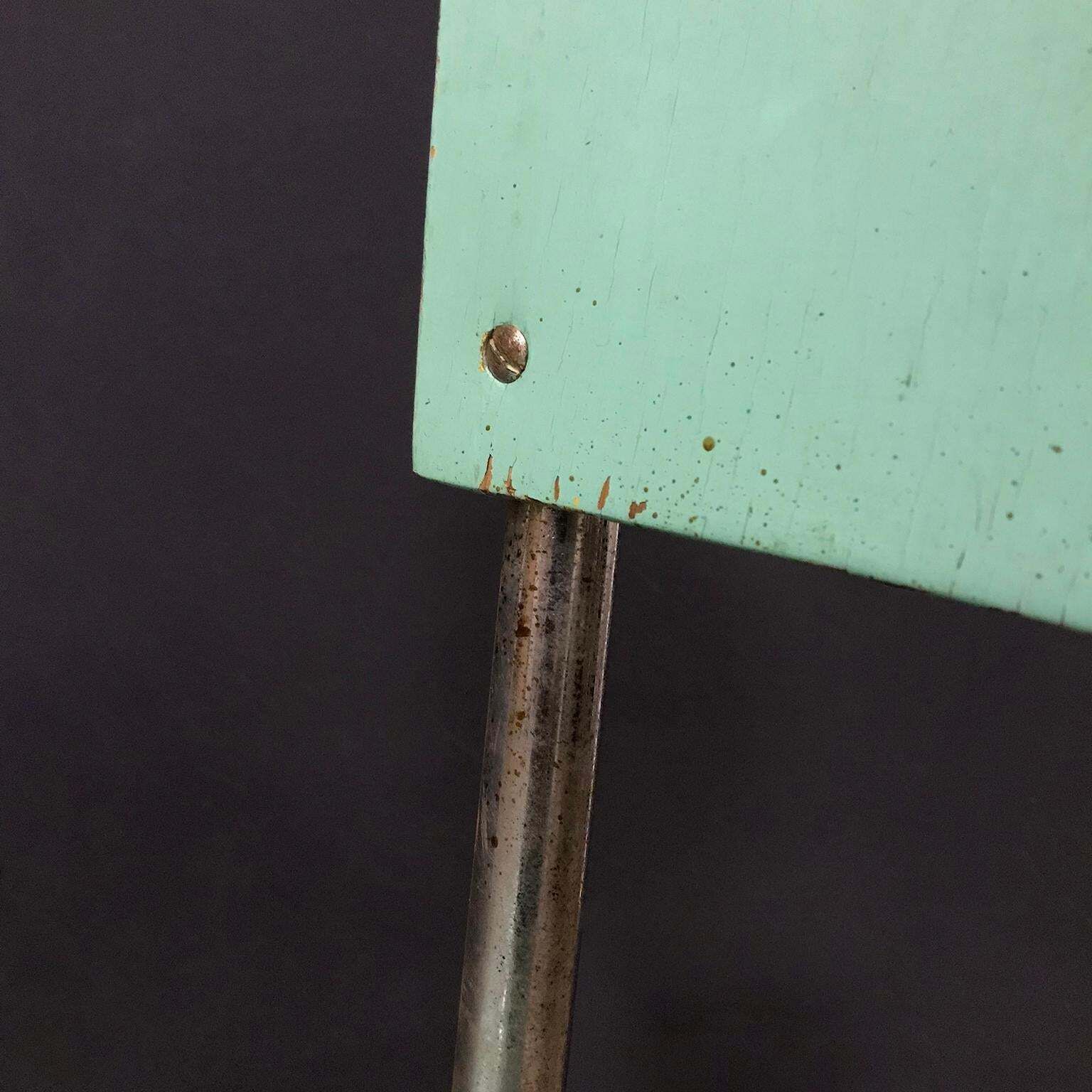 photo vinterior 1931, Mart Stam For Thonet, Turquoise Wooden S43