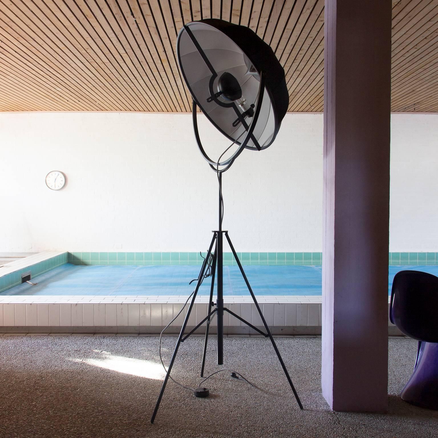 1907, Mariano Fortuny For Palluco Italia, Photographer Lamp In Original Black photo furniture