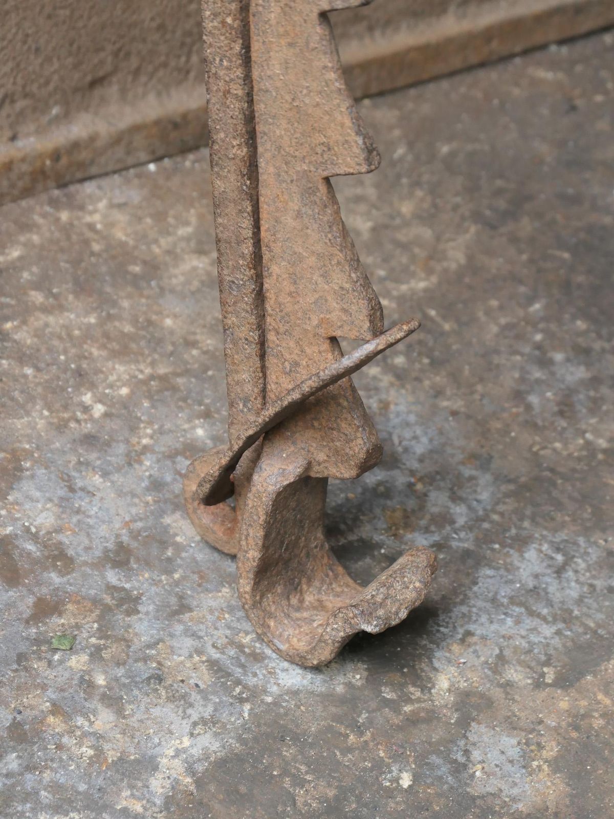 18th Century French Fireplace Trammel Or Pot Hanger, Louis XIV Period photo 322.0