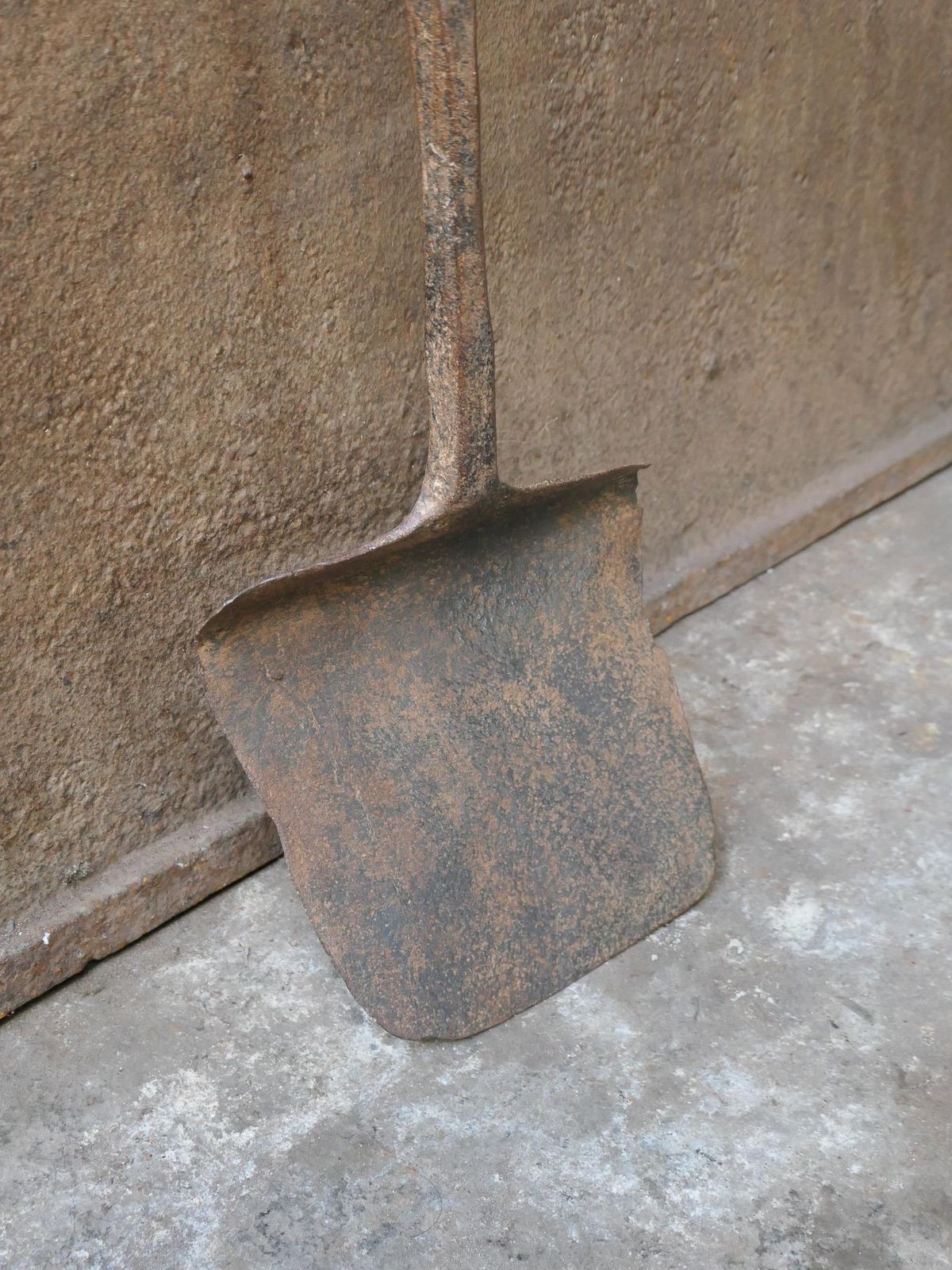 Large 18th Century French Fireplace Shovel Or Fire Shovel photo 322.0