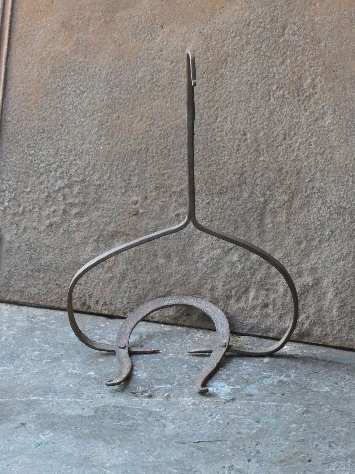18th Century French Hanging Trivet, Louis XV Period photo Home Fixtures