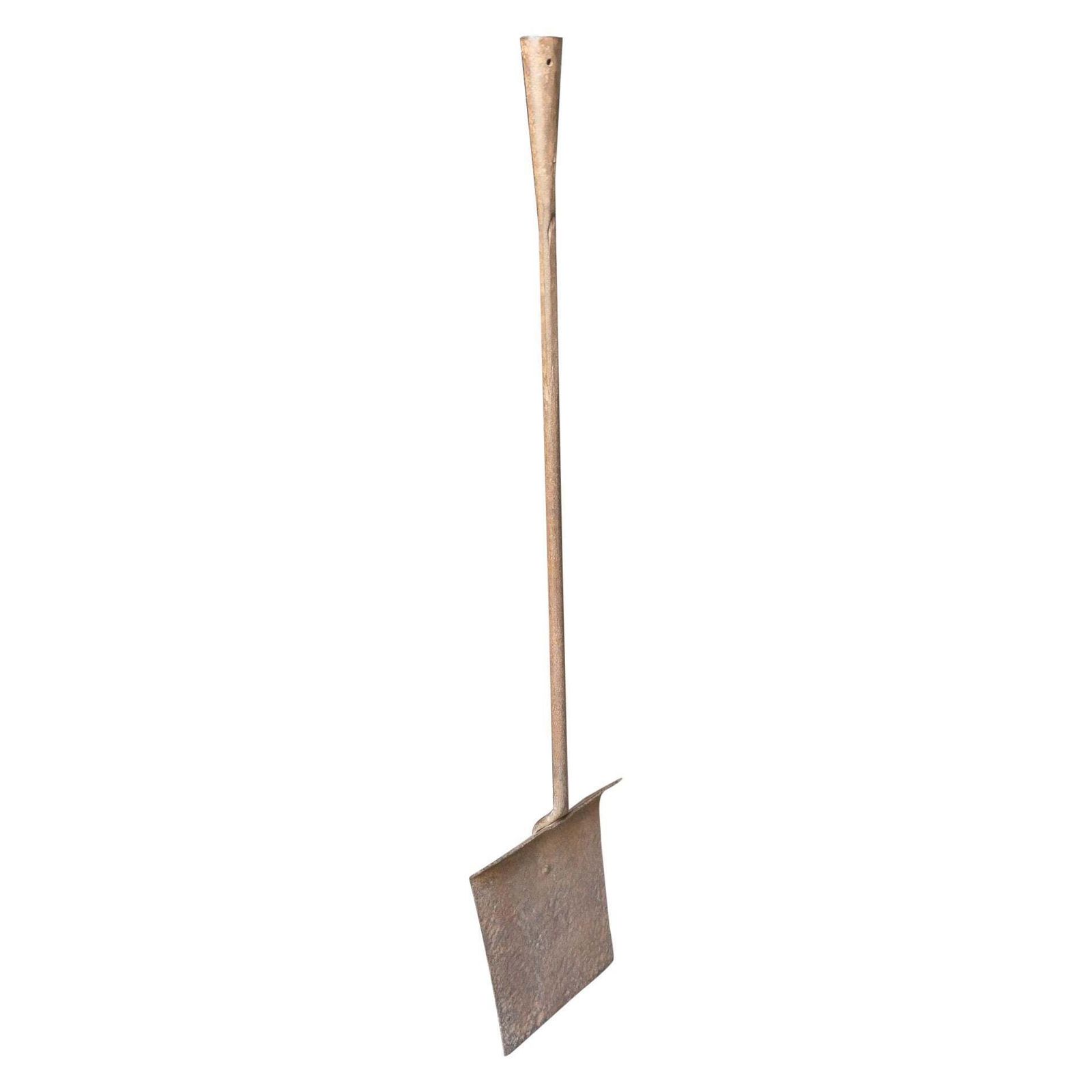 Large Early 19th Century French Fireplace Shovel Or Fire Shovel