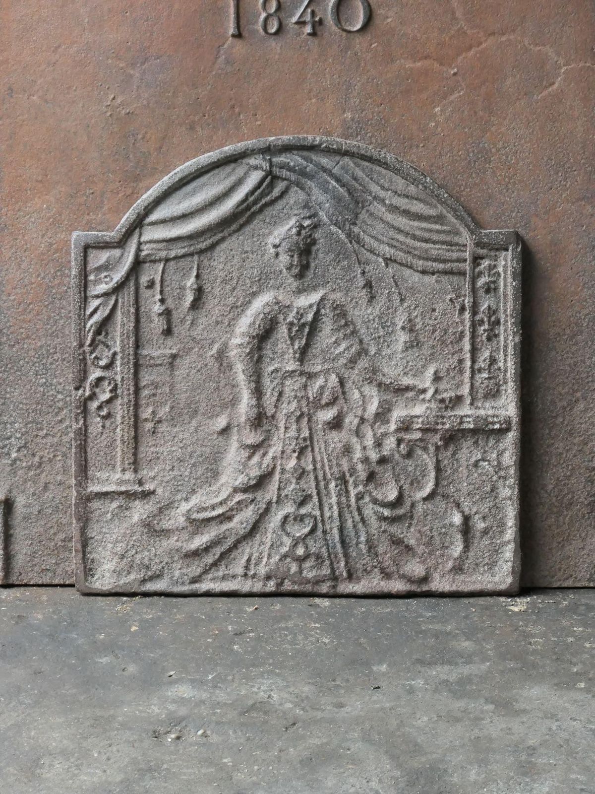 19th Century French 'Marie Leszczyńska' Fireback photo for sale