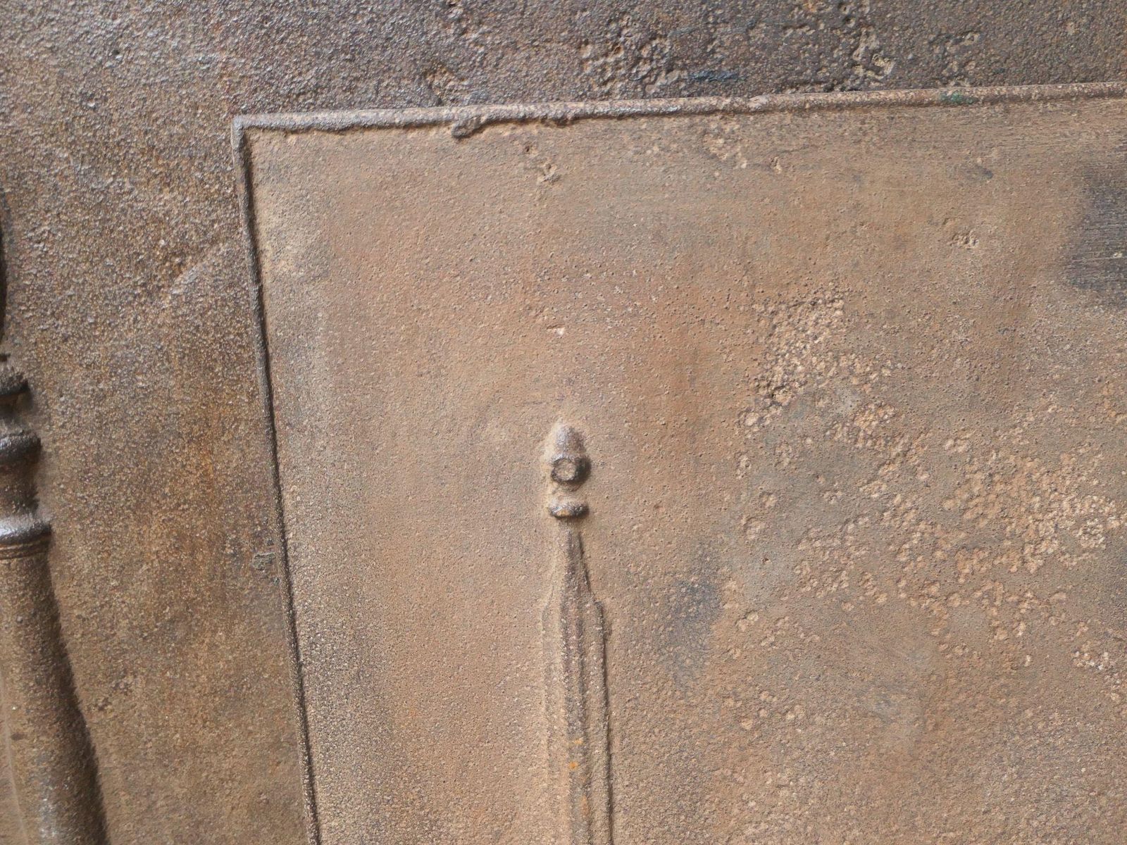 French 'Pillars Of Freedom' Fireback / Backsplash, 18th   19th Century photo buy
