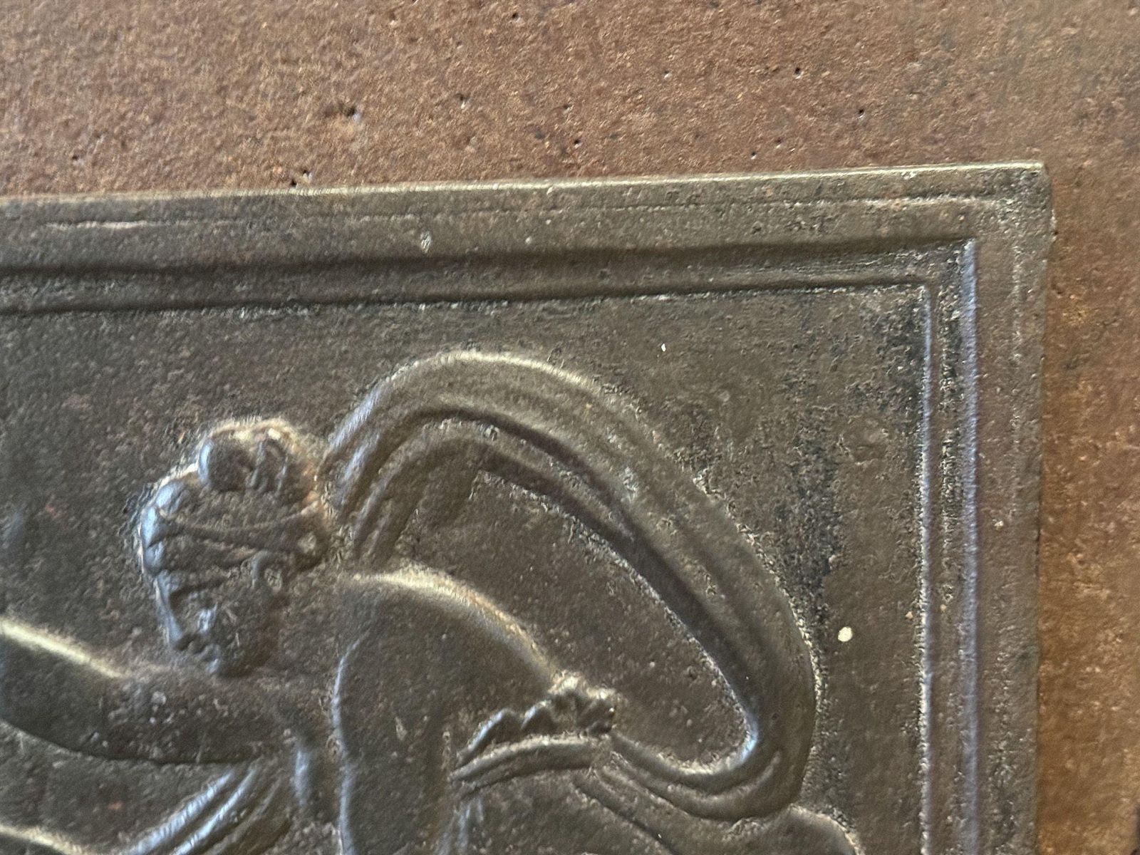 French Napoleon III Period Fireback / Backsplash, 19th Century photo 339.0