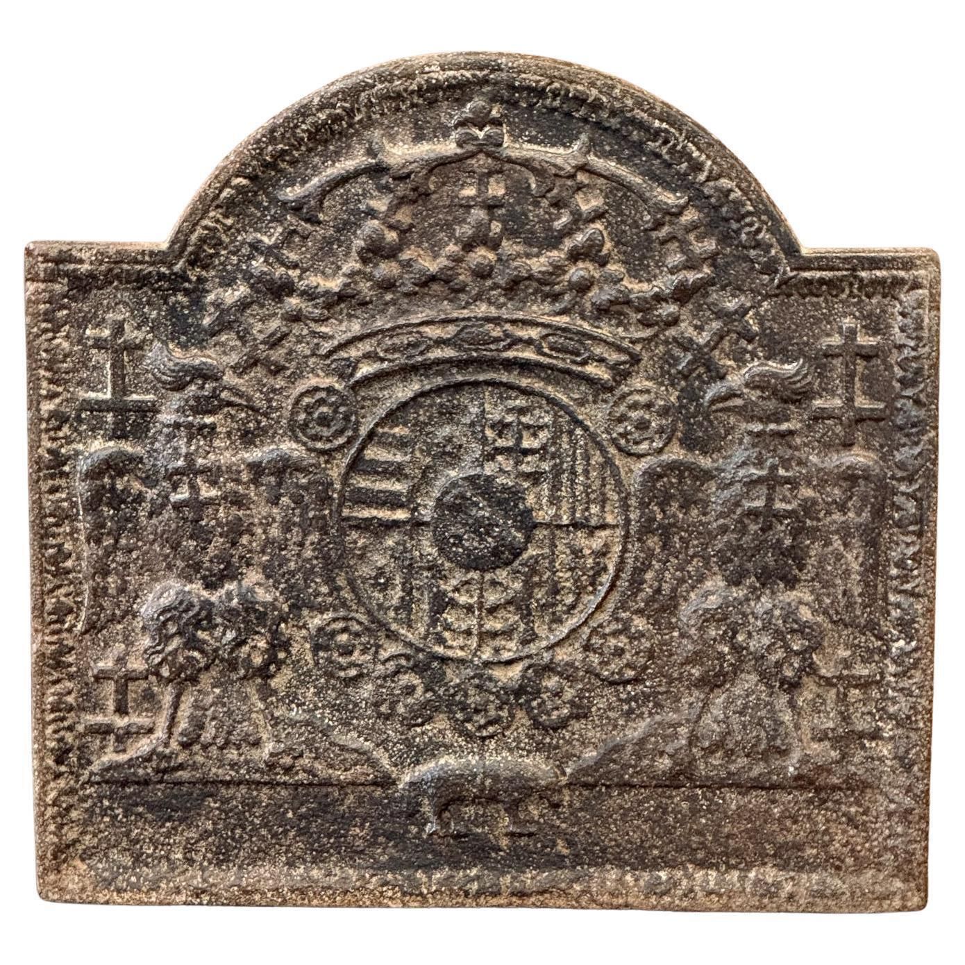 French Louis XIV Style Period 'Arms Of Loraine' Fireback