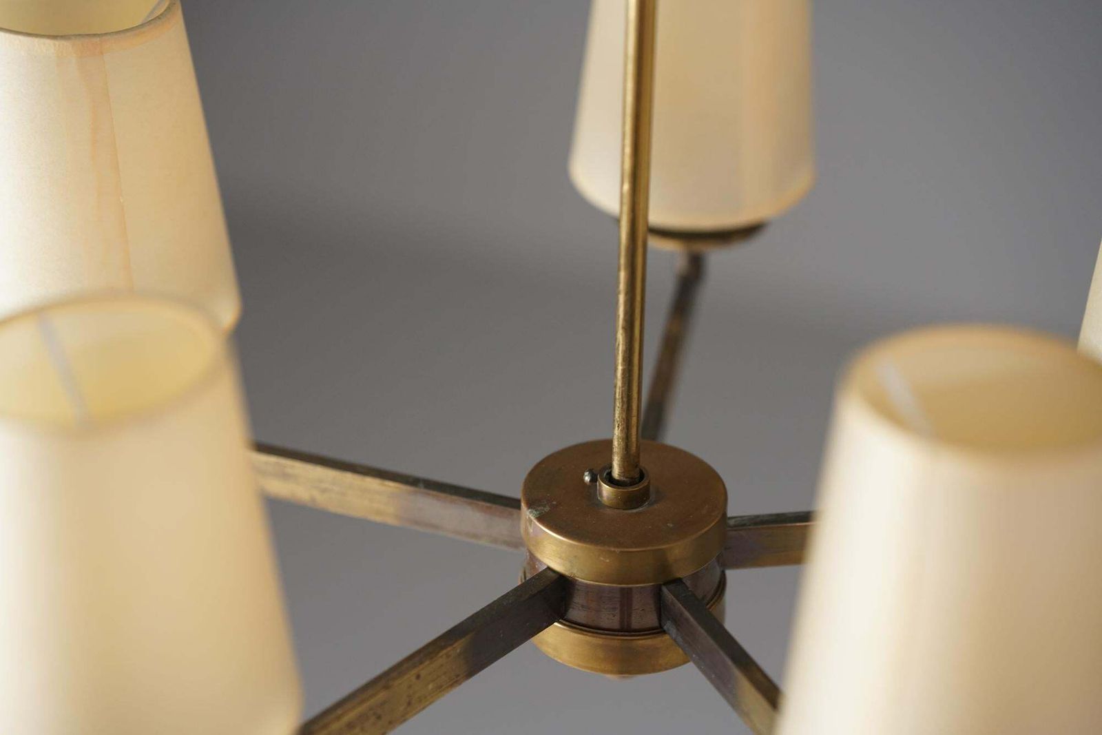 Pendant Model 3023, Paavo Tynell, Taito Oy, 1930/1940s photo Lighting