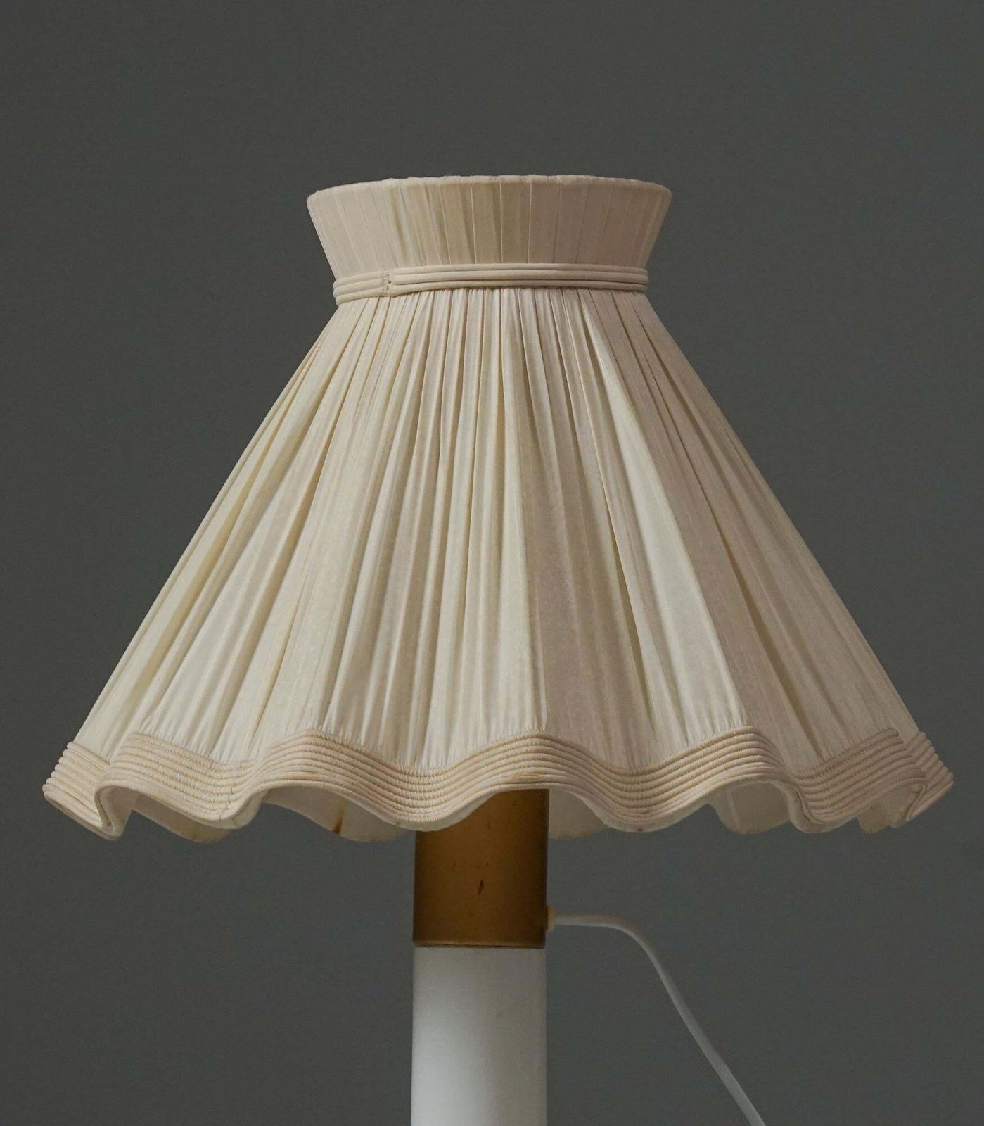 Glass Table Lamp, Lisa Johansson Pape, Orno Oy, 1960s photo Lighting