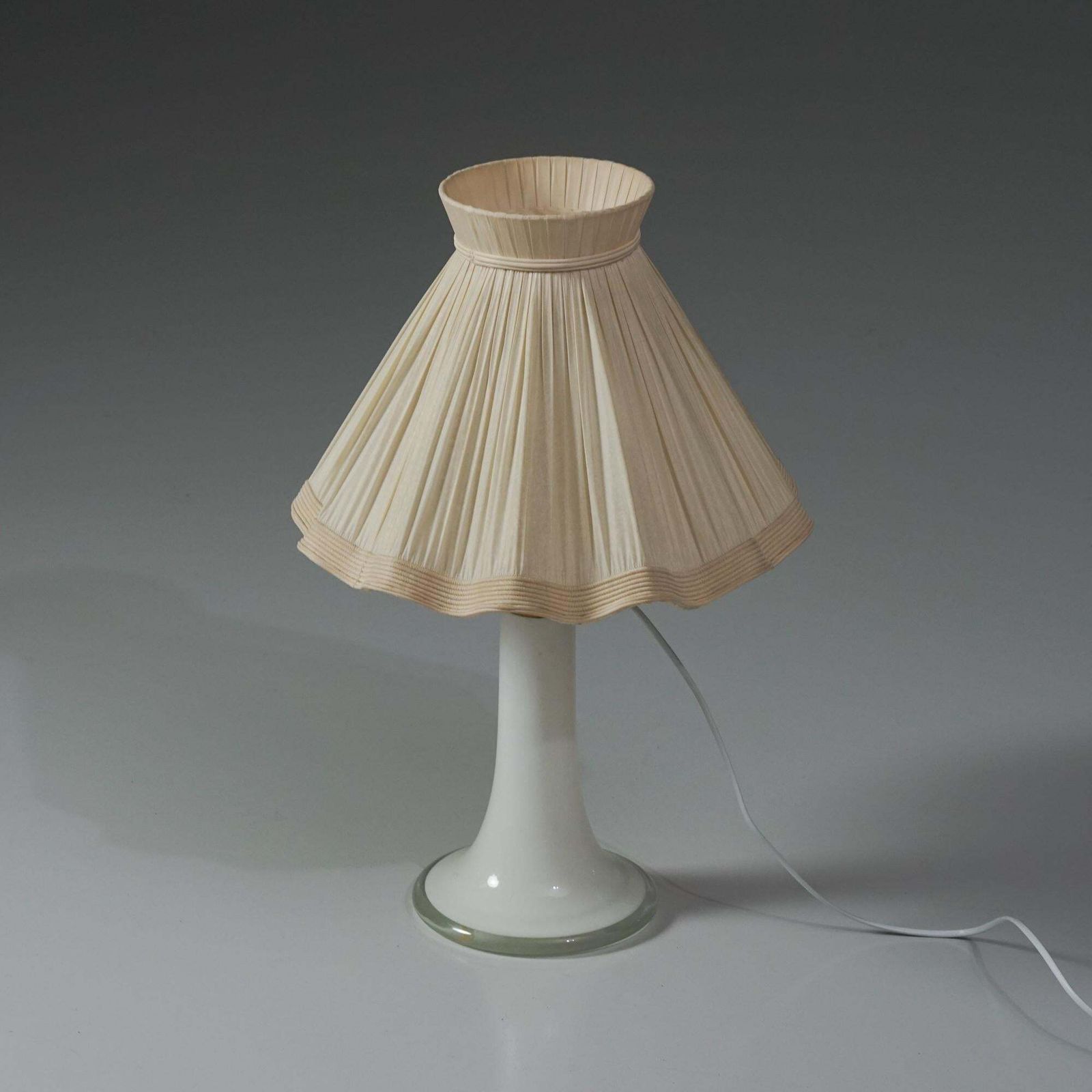 Glass Table Lamp, Lisa Johansson Pape, Orno Oy, 1960s photo 1372.0