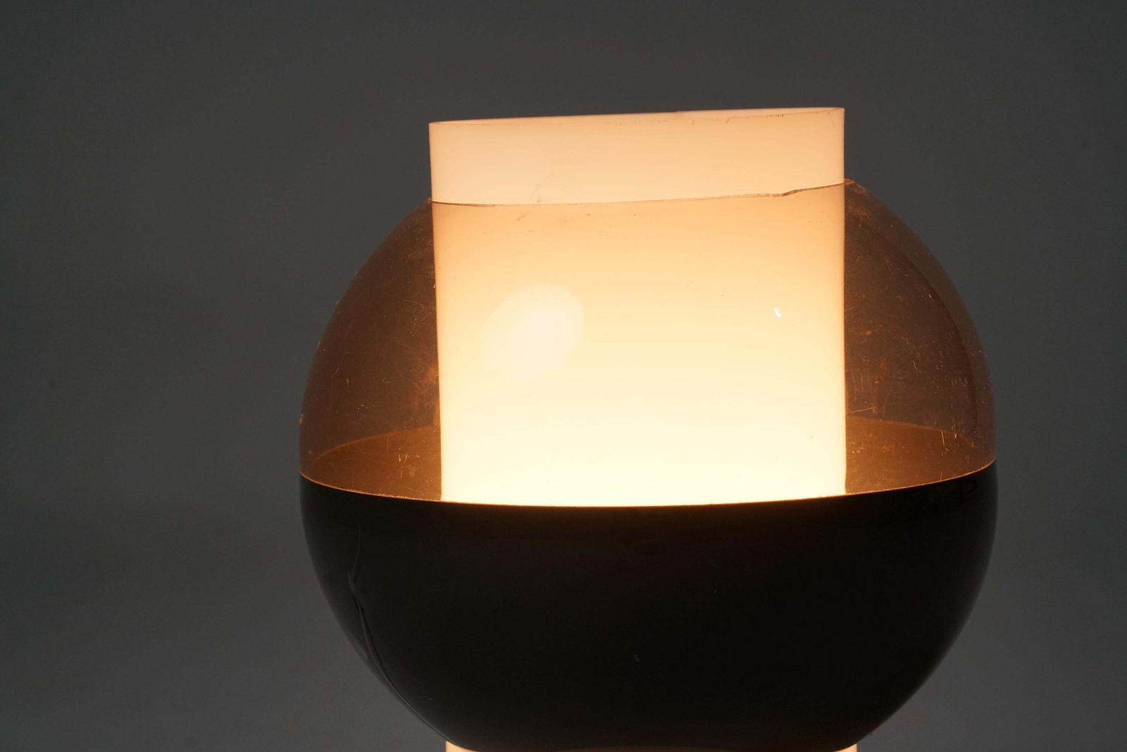 Rare Space Age Table Lamp, Attr. Yki Nummi, Stockmann Orno, 1970s photo 1295.0