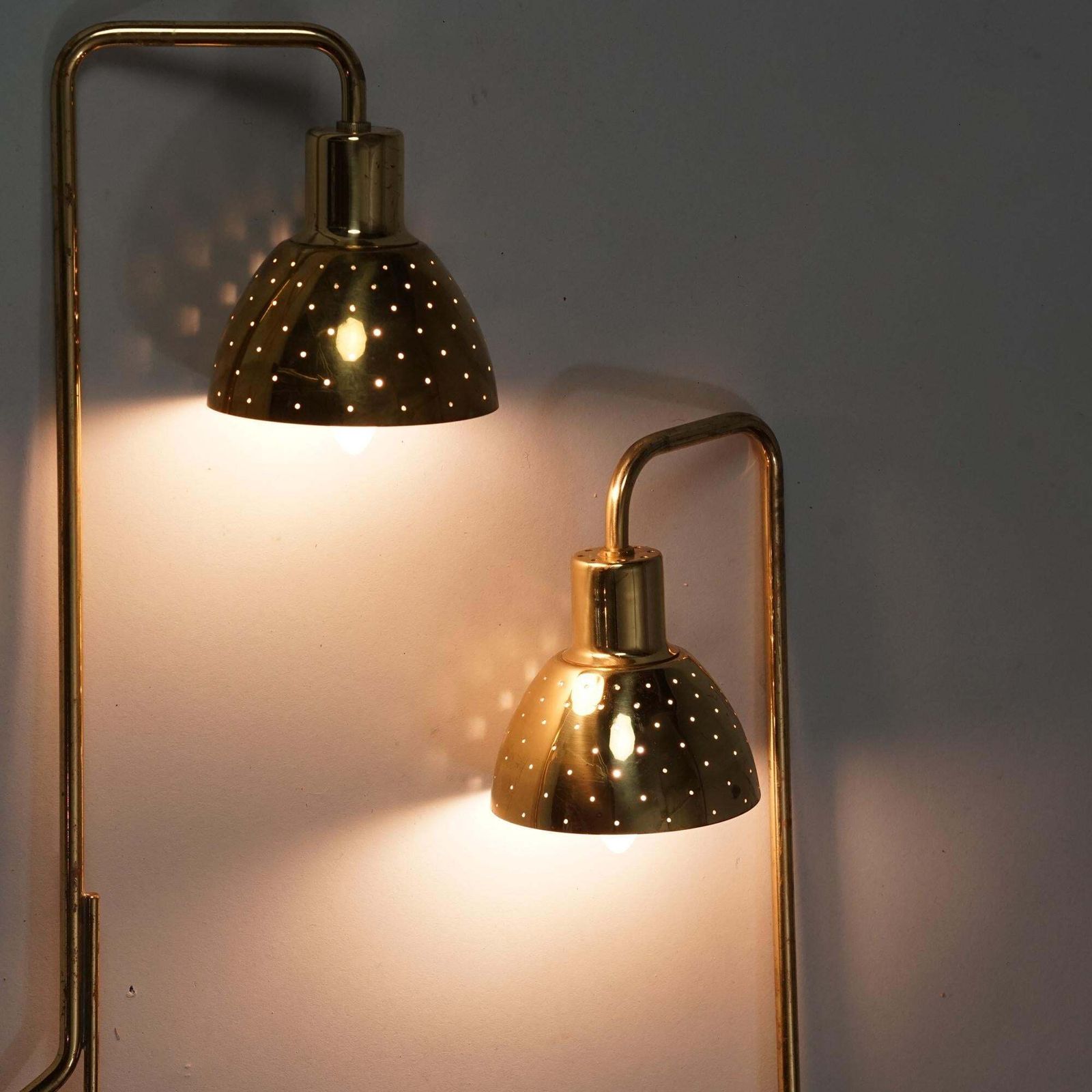 Set Of Two Model Primula Flower Lamps, Hans Agne Jakobsson, Ab Markaryd, 1960s photo for sale
