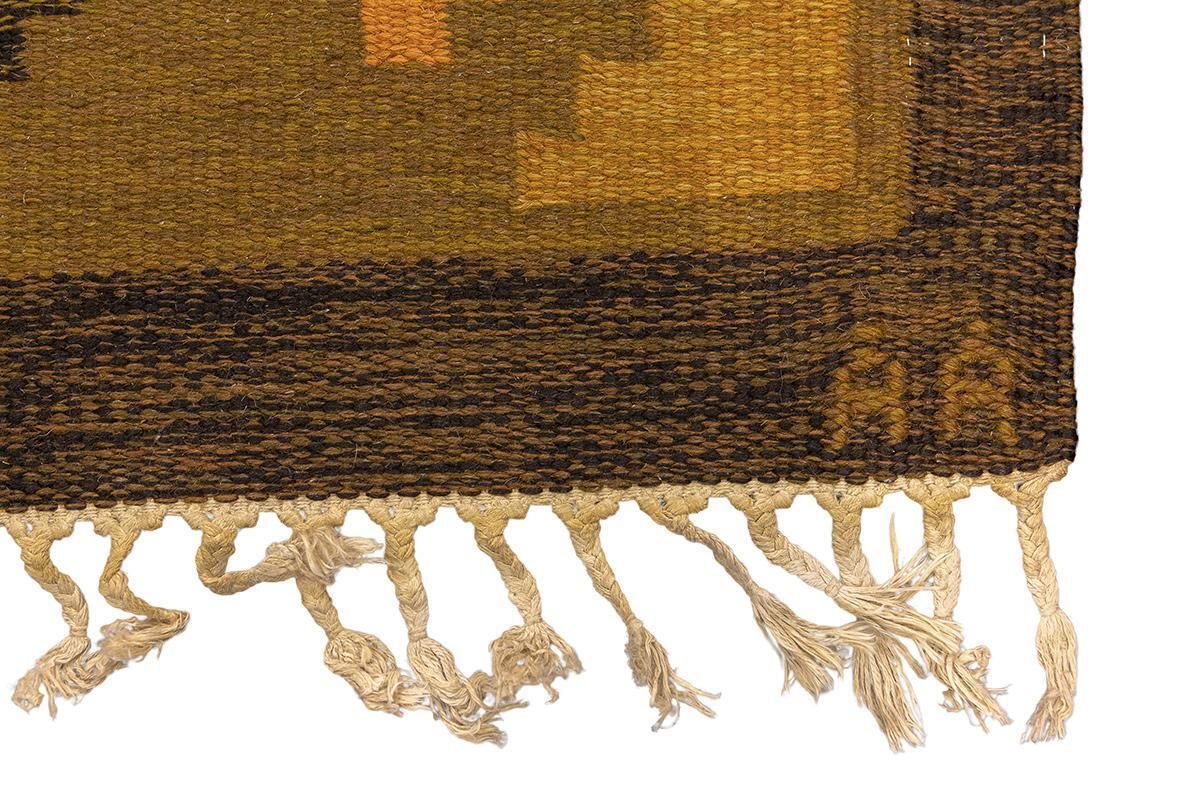 Swedish Rug Cross Design photo for sale