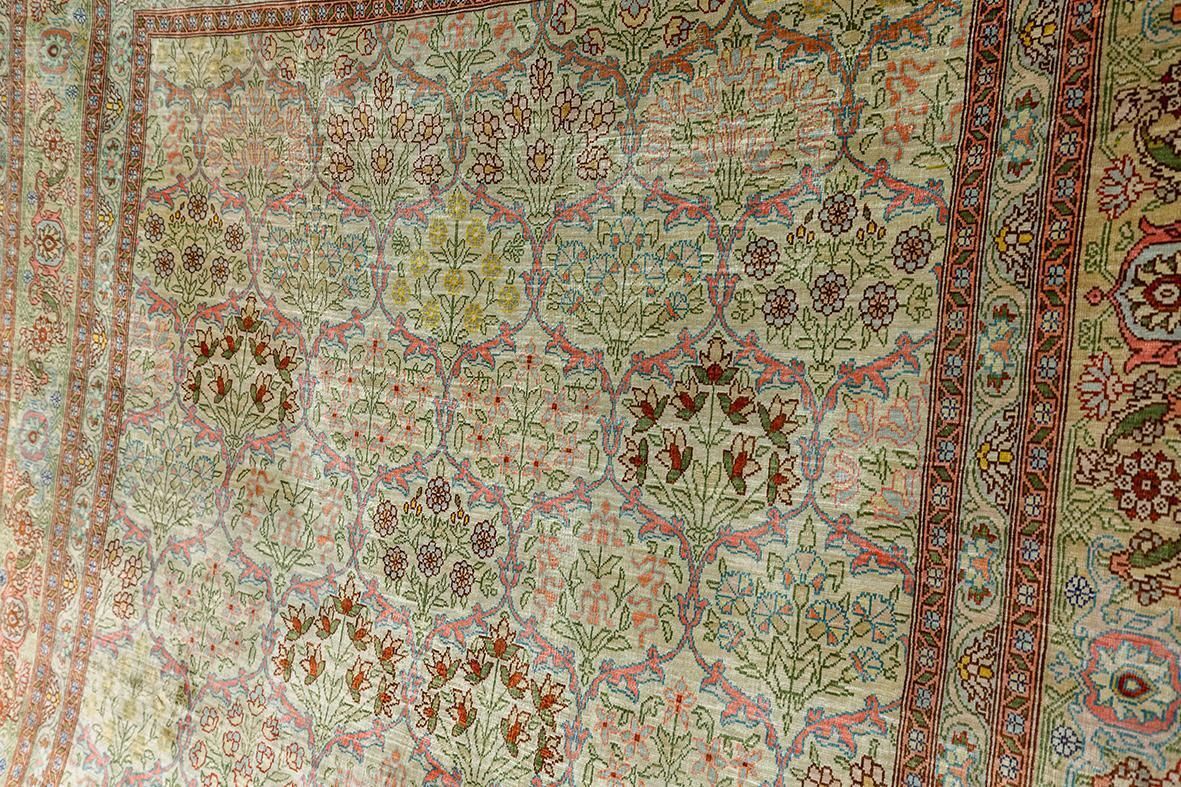 Textiles Hereke Rug Silk photo