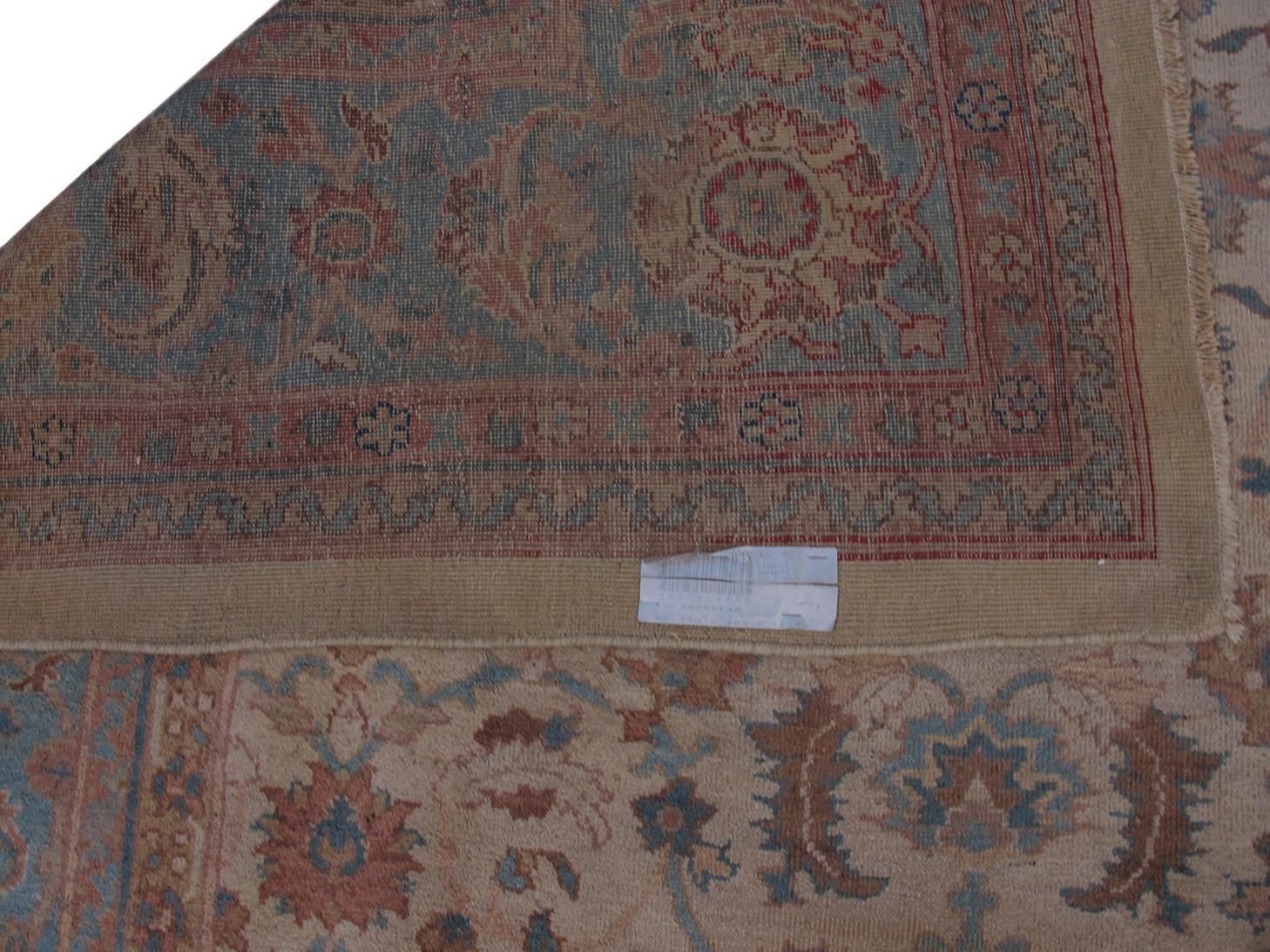 Indian Amritsar Rug Soft Colors photo vinterior