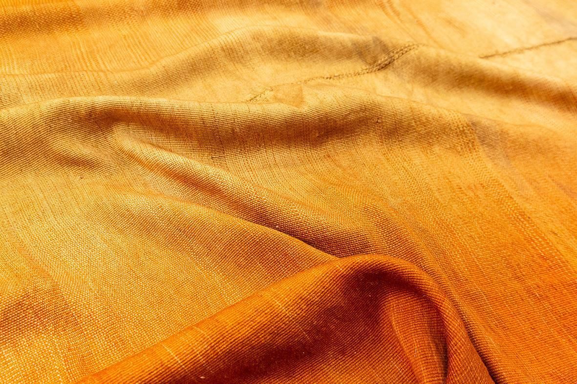 Kilim Rug In Soft Golden Hue photo buy