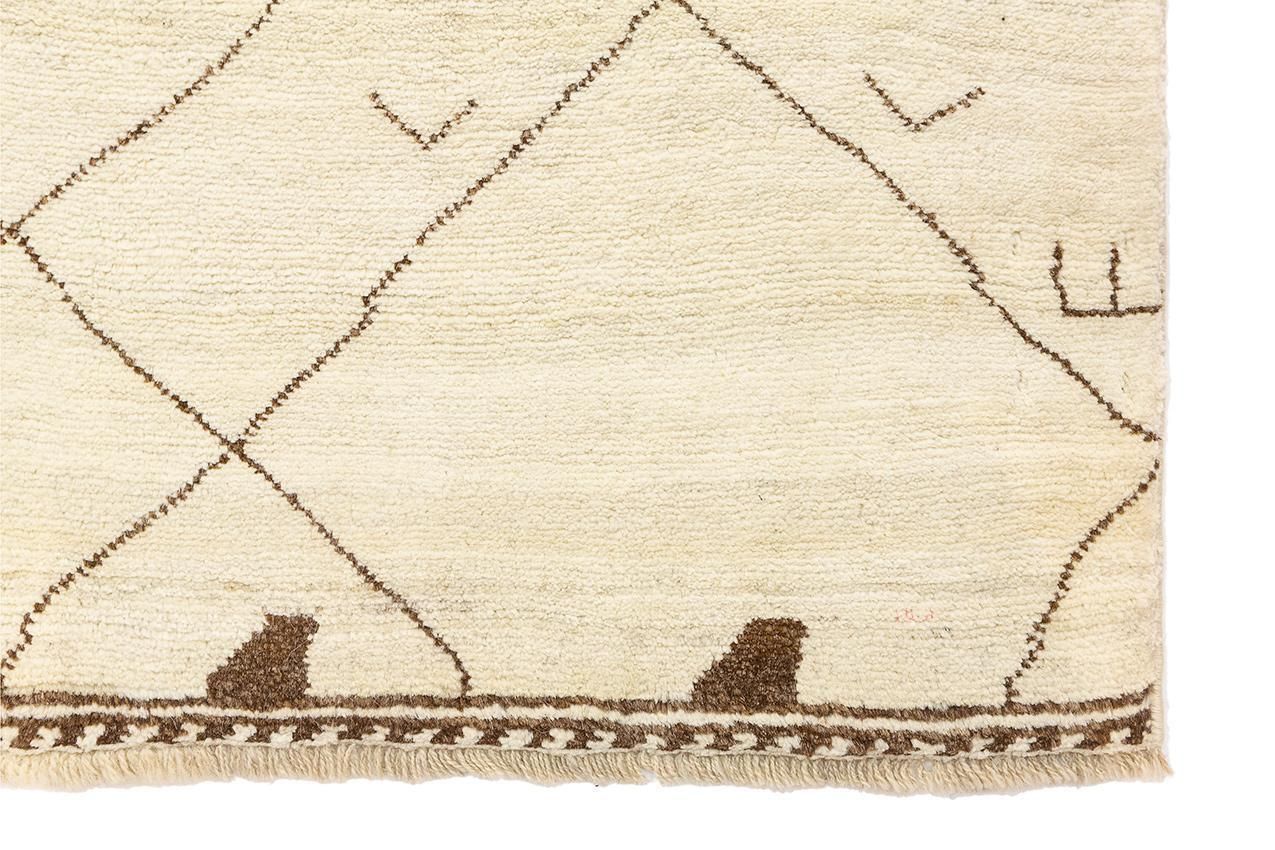 Moroccan Rug Hand Knotted Genuine Wool photo 1501.0