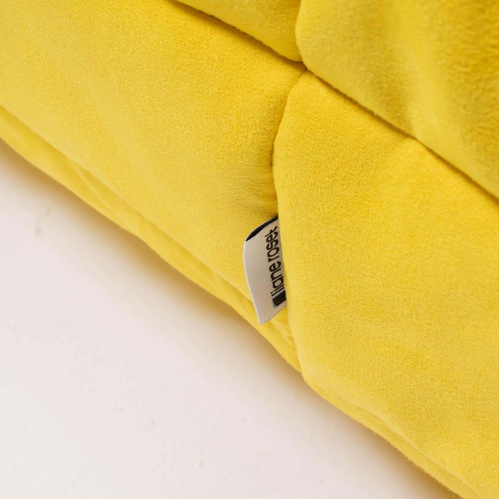 Ligne Roset By Michel Ducaroy Togo Yellow Modular Sofa, Set Of Three photo furniture