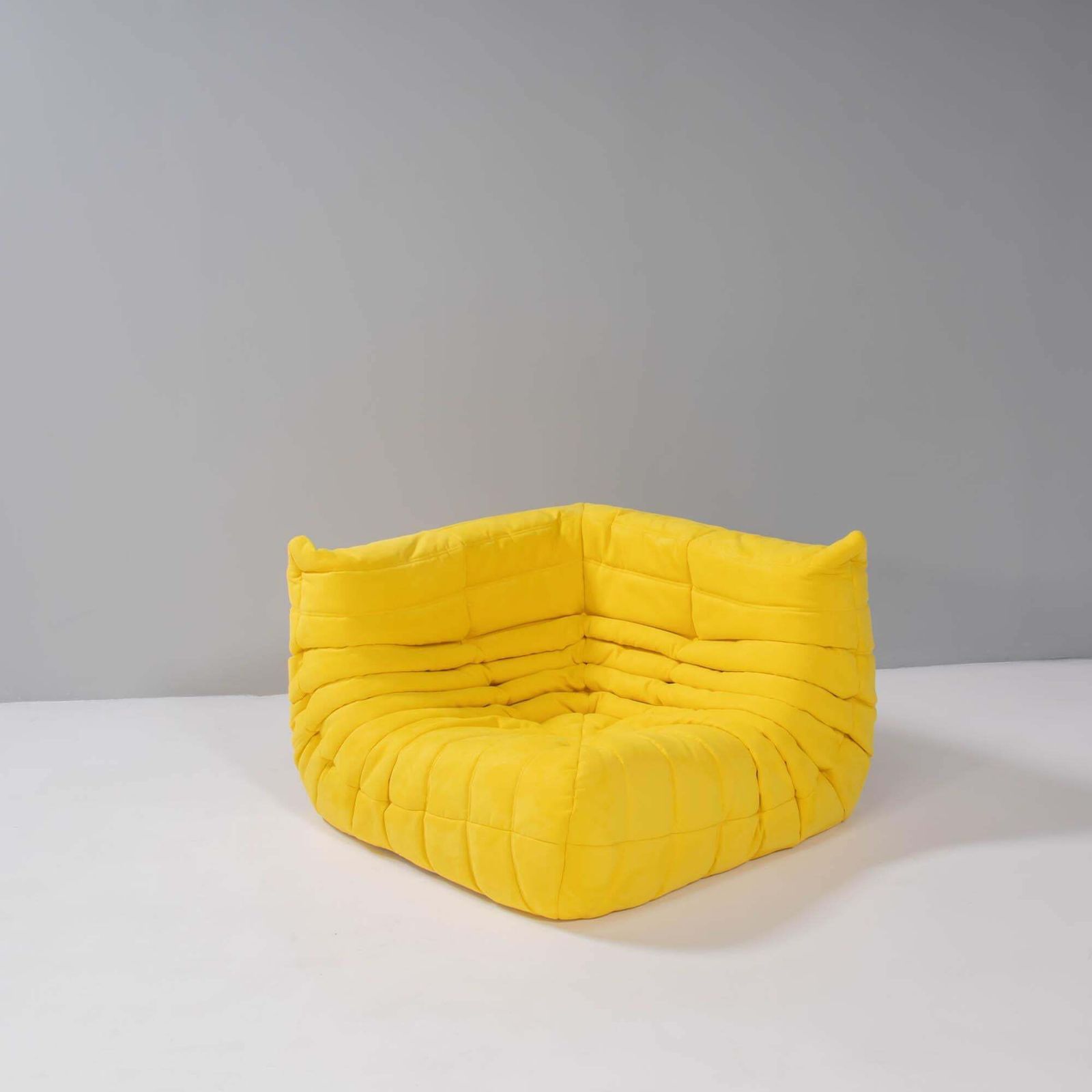 Ligne Roset By Michel Ducaroy Togo Yellow Modular Sofa, Set Of Three photo buy