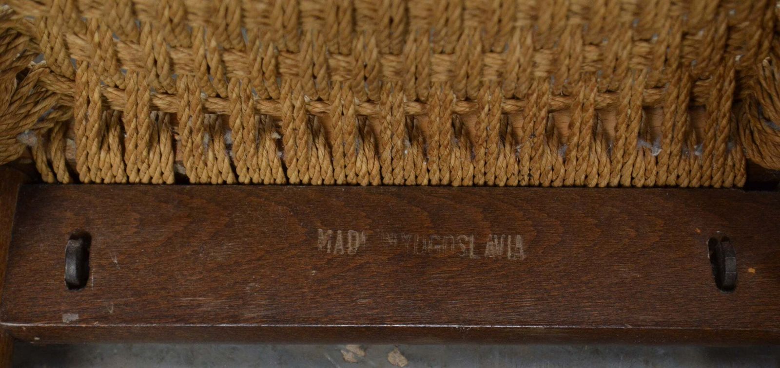 Vintage Mid Century Hans J Wegner Style Stool photo vintage
