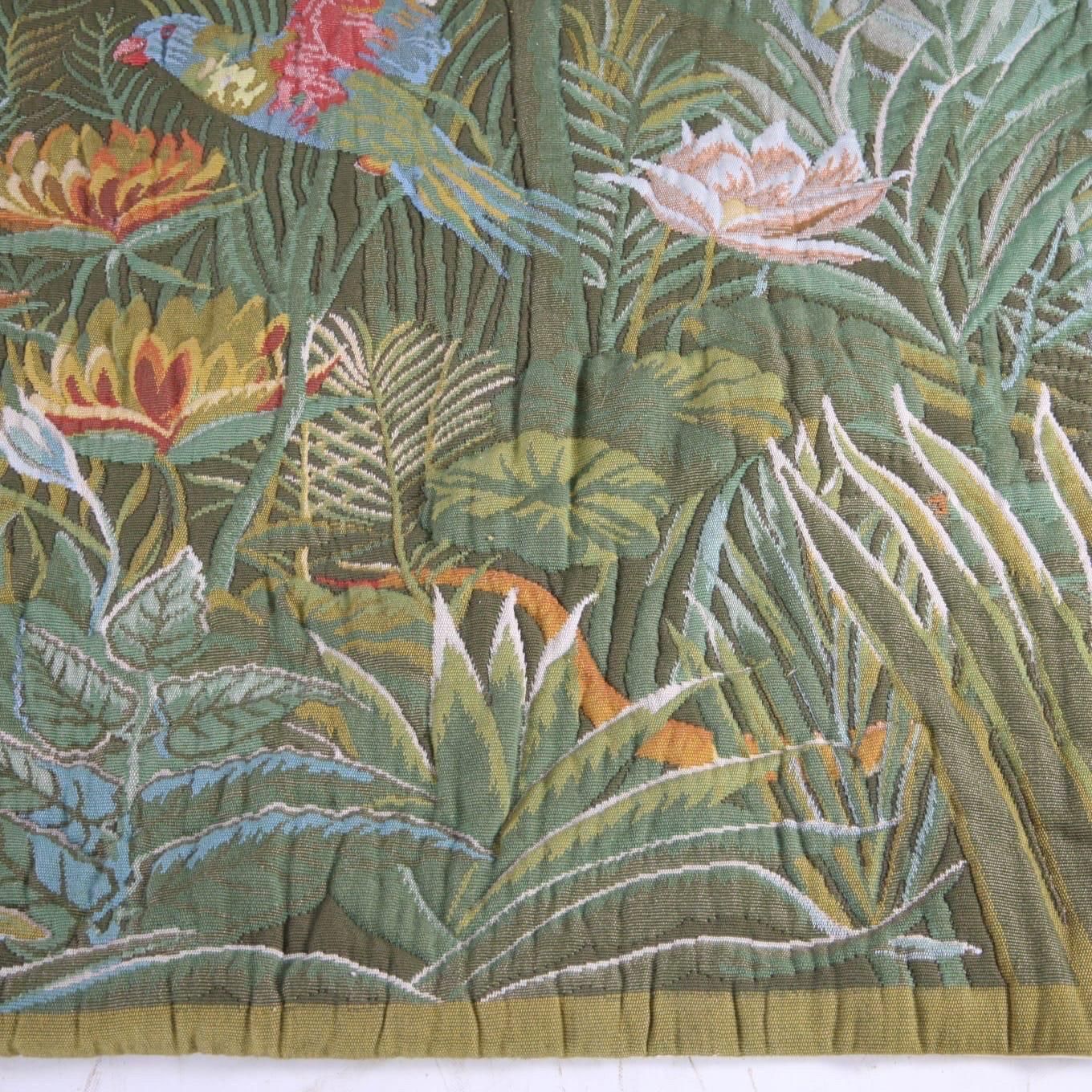 « Jungle » Wool Tapestry photo for sale