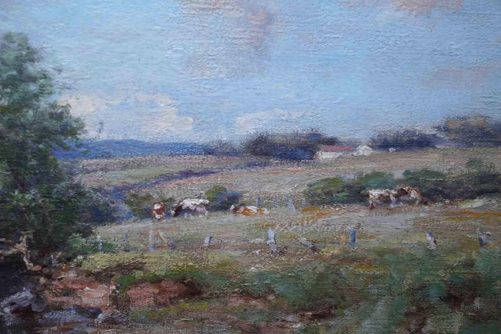 Joseph Morris Hendersonstirling River Landscape Scotland   Scottish Impressionist 1910 Art Oil Paintingcirca 1910 photo buy