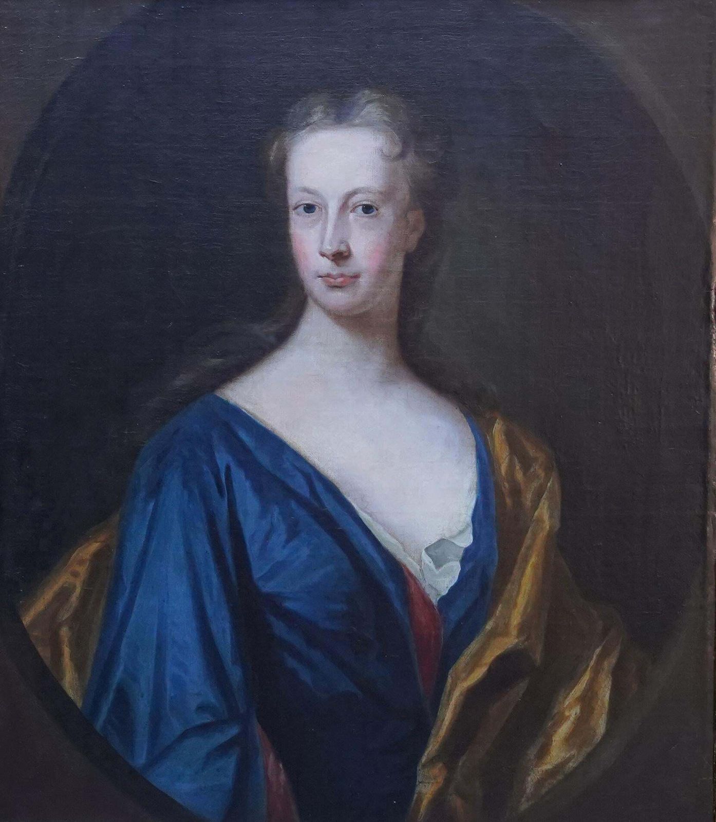 Portrait Of Rachel Missing, Edinburgh   British Old Master Art Oil Paintingcirca 1710 photo furniture