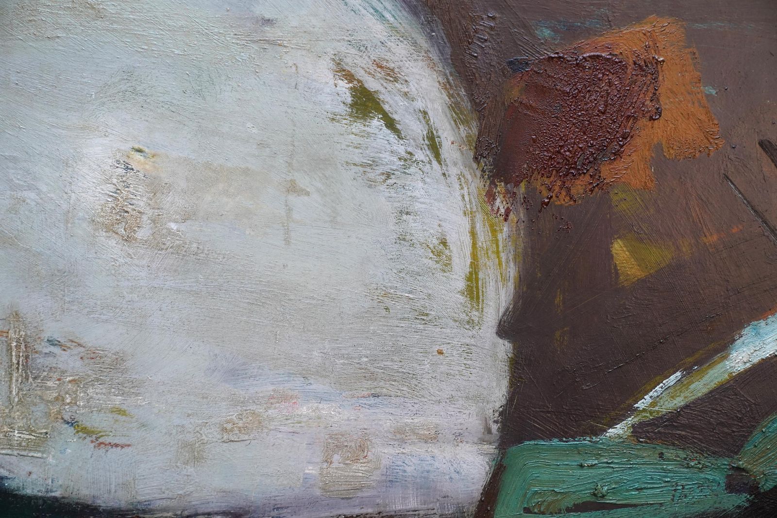 Tom Nashabstract Valley   Welsh 1963 Art Abstract Landscape Oil Painting1963 photo vinterior