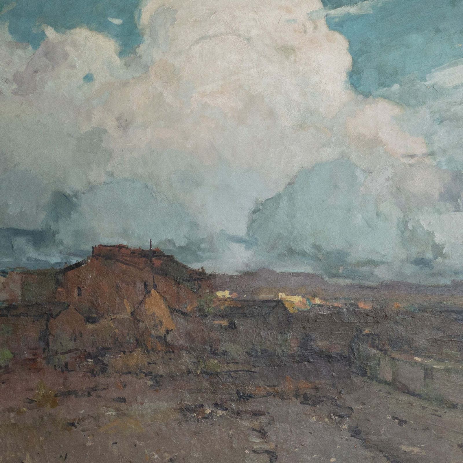 Catalan Landscape With Sky By Andreu Bosch I Canals (C.1920s) photo 3050.0
