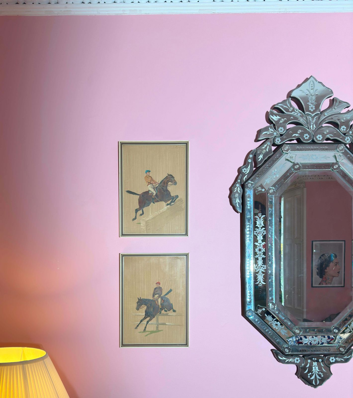 Late 19th Century French Equestrian Prints By Ernest Alexandre Bodoy, A. Legras photo furniture