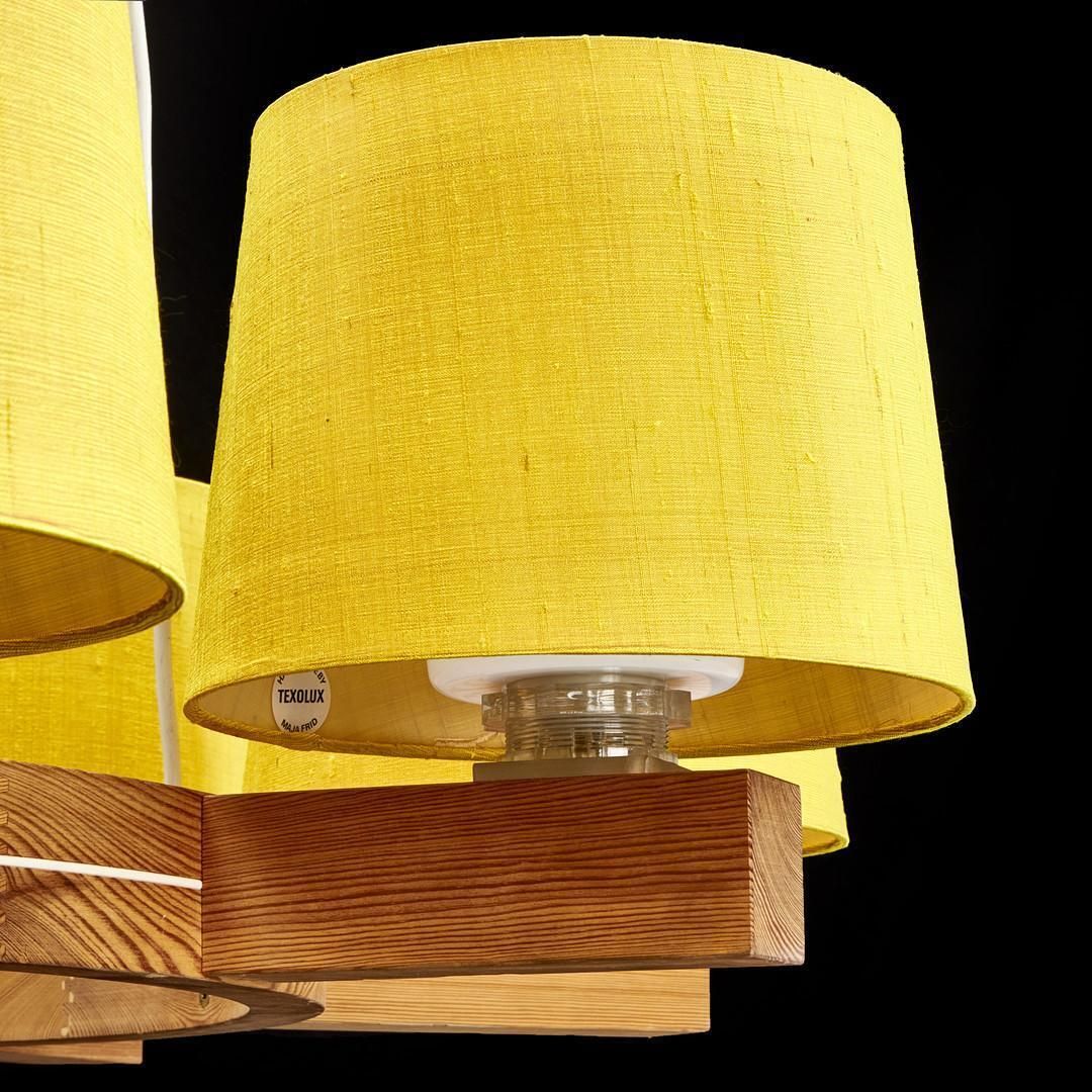 Uno & östen Kristiansson 1960s Chandelier For Luxus, Sweden photo 3247.0