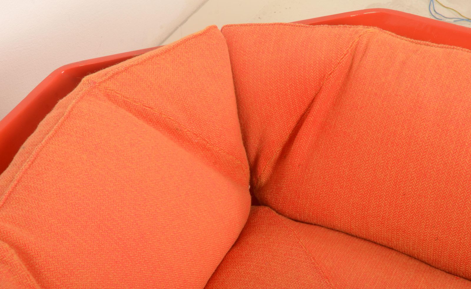 1970s Orange Christensen & Larsen Sofa Or Chairs photo buy