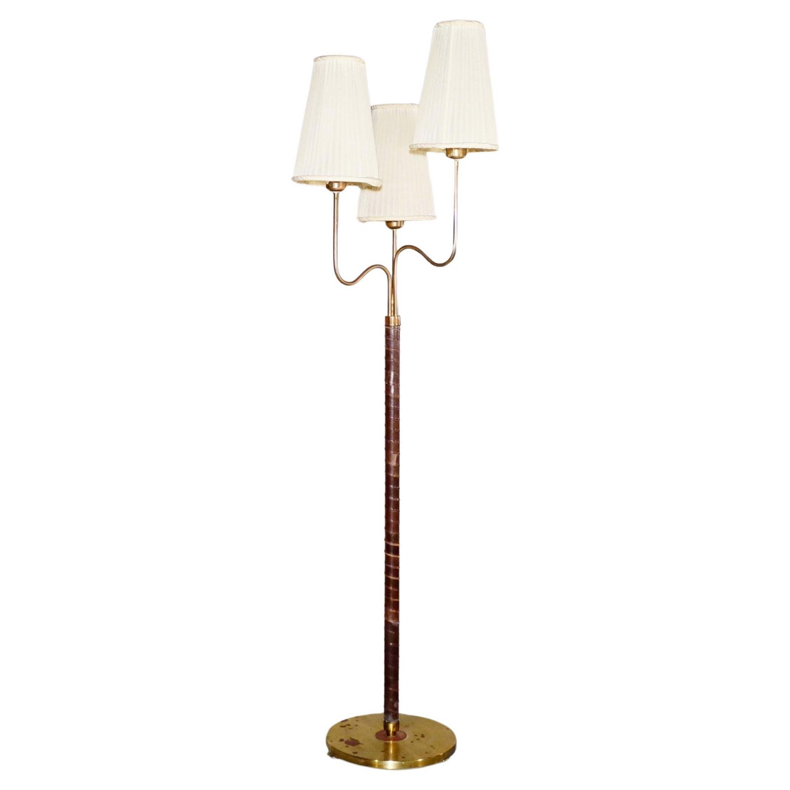 Rare Floor Lamp By Hans Bergström For Asea From The 1946s