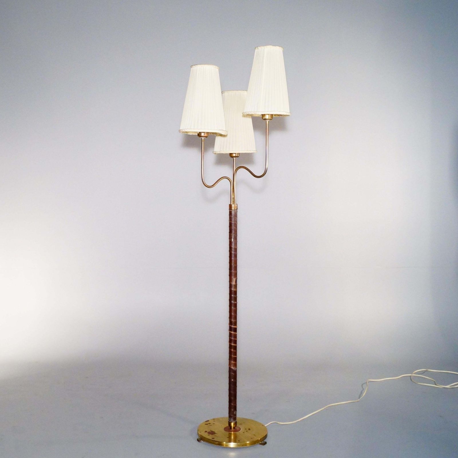 Rare Floor Lamp By Hans Bergström For Asea From The 1946s photo furniture