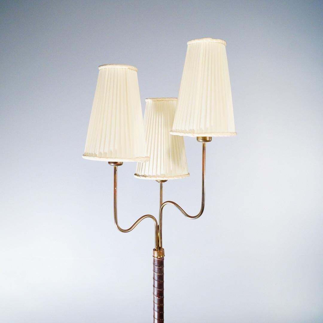 Rare Floor Lamp By Hans Bergström For Asea From The 1946s photo for sale