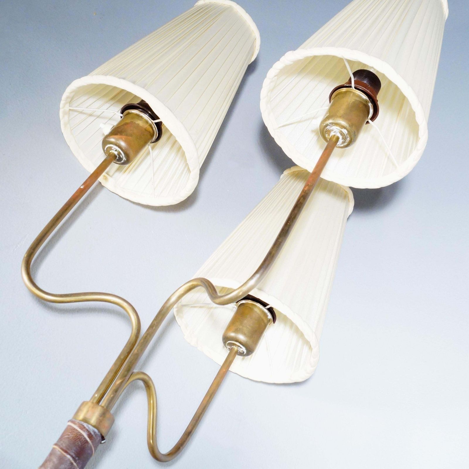 Rare Floor Lamp By Hans Bergström For Asea From The 1946s photo vintage