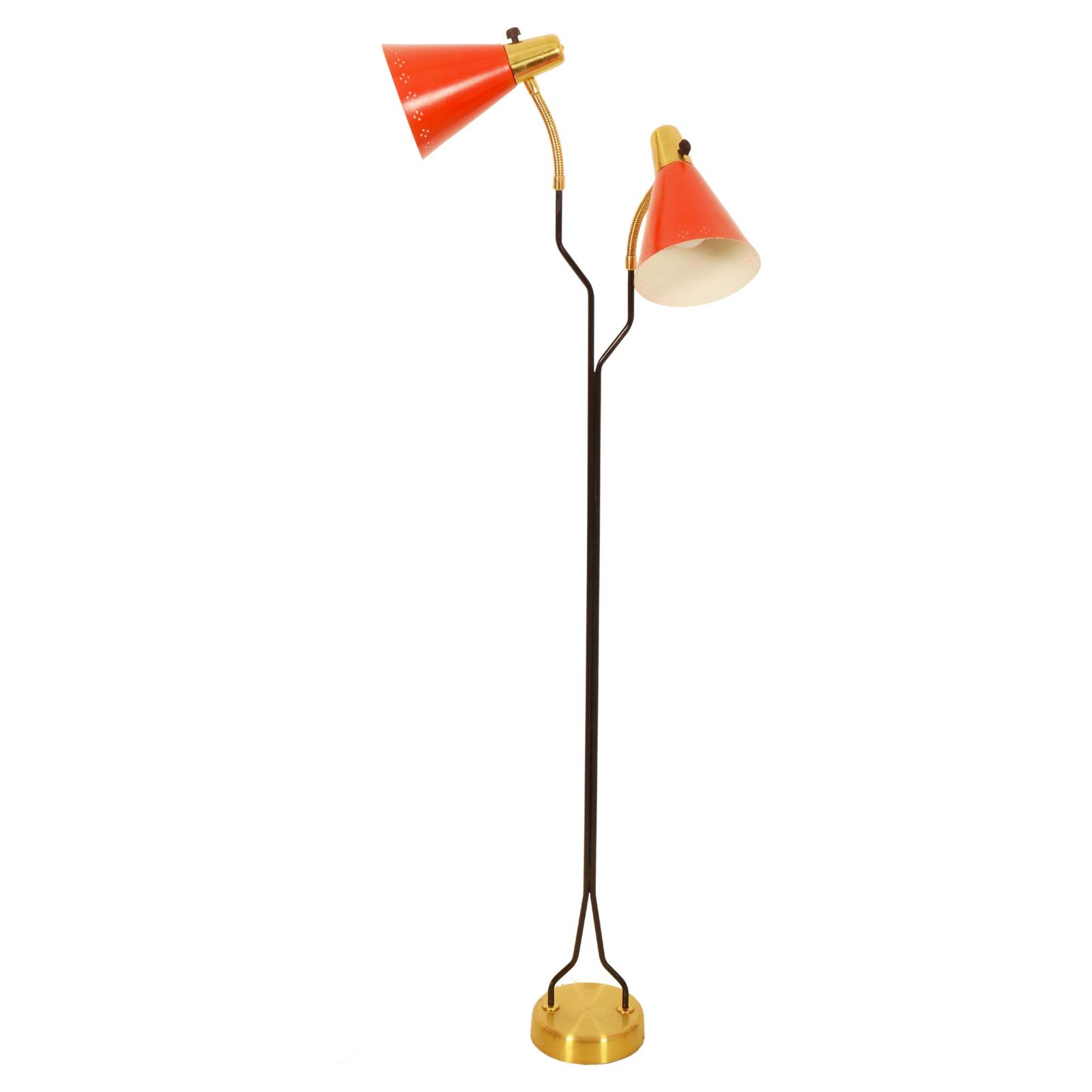 Bloor Lamp Brass/Lacquered Metal By Eskilstuna Elektro Fabriks Ab