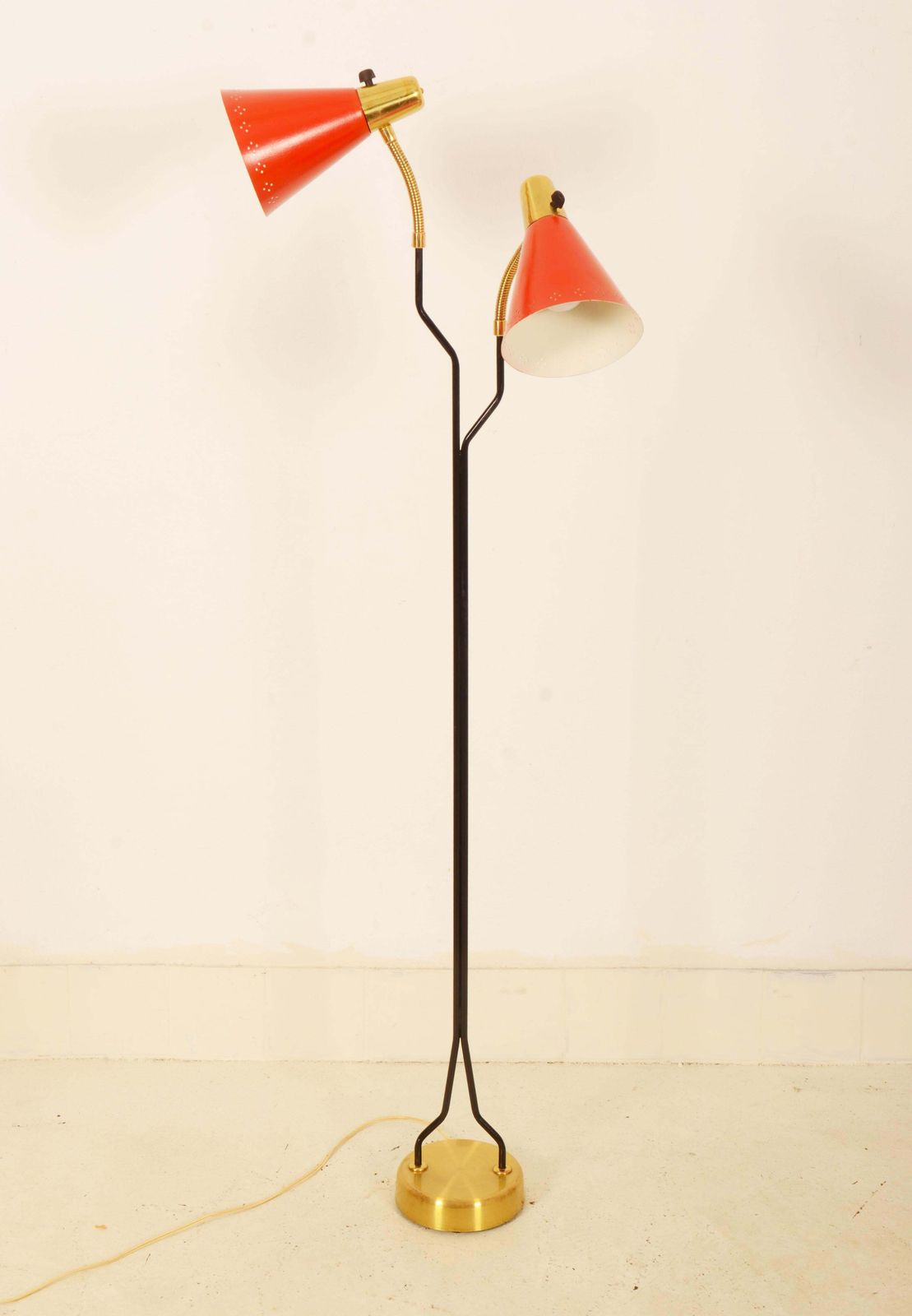 Bloor Lamp Brass/Lacquered Metal By Eskilstuna Elektro Fabriks Ab photo for sale