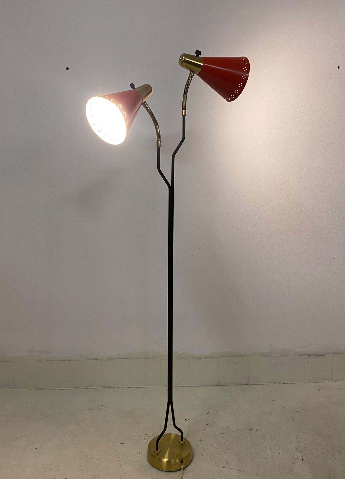 photo for sale Bloor Lamp Brass/Lacquered Metal By Eskilstuna Elektro Fabriks Ab
