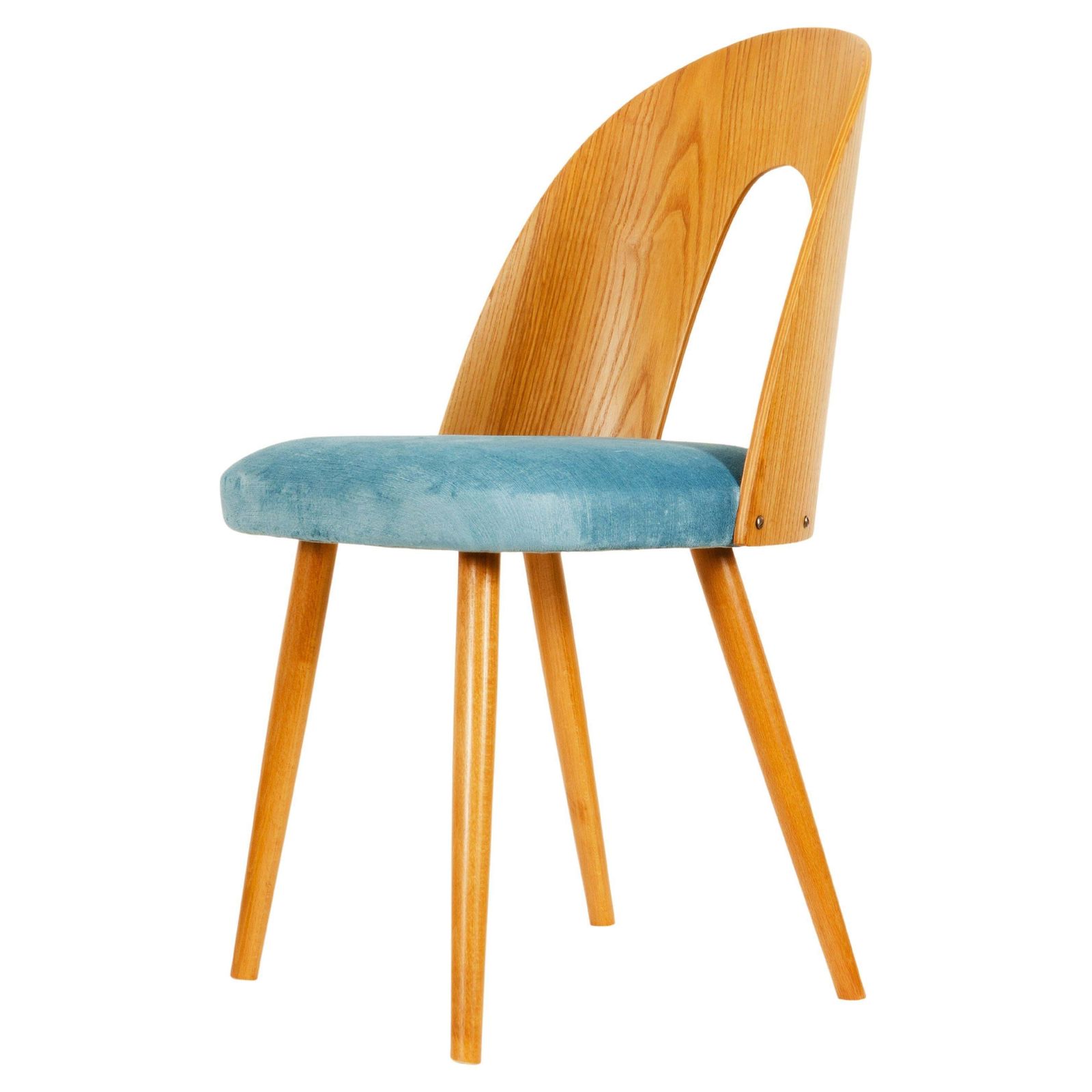 Mid Century Modern Ash Dining Chair By Antonin Suman For Tatra
