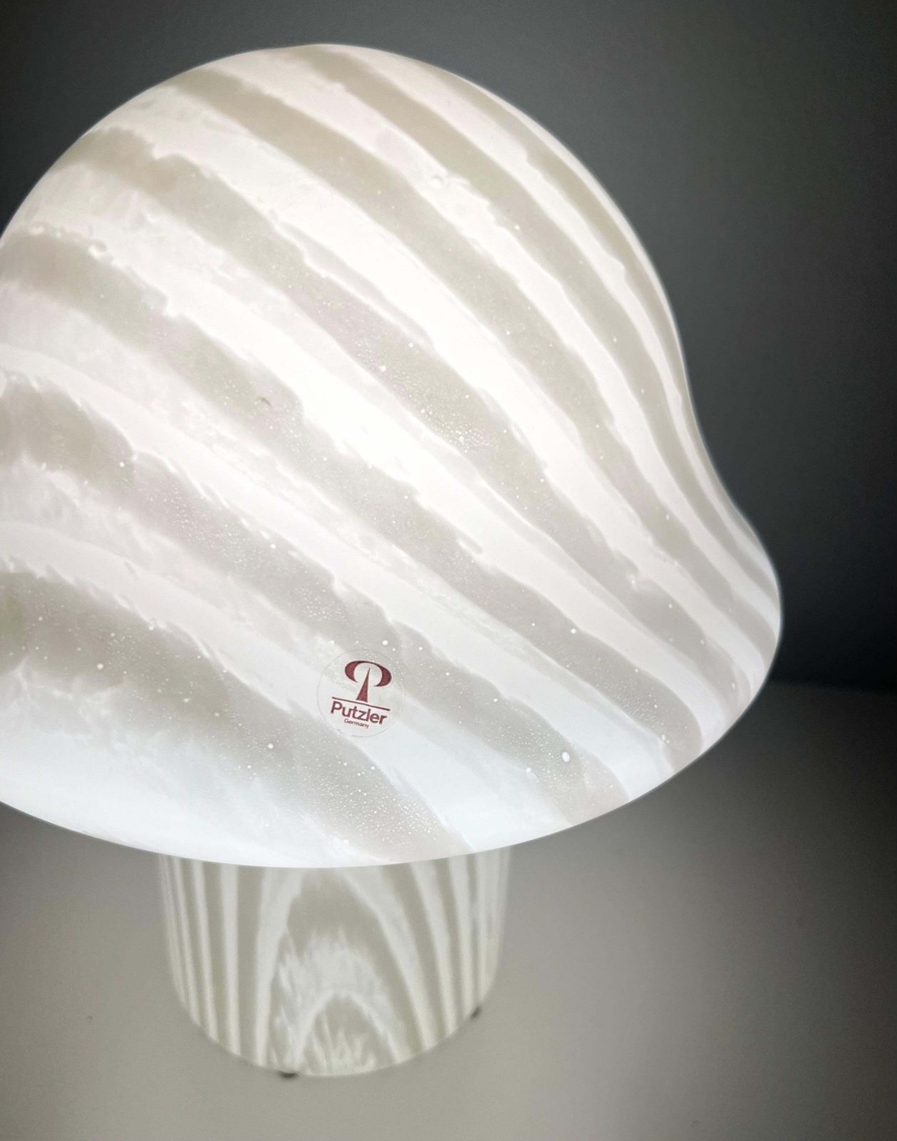 German Midcentury Murano Pair Of Table Lamps By Peill & Putzler, 1970s photo buy