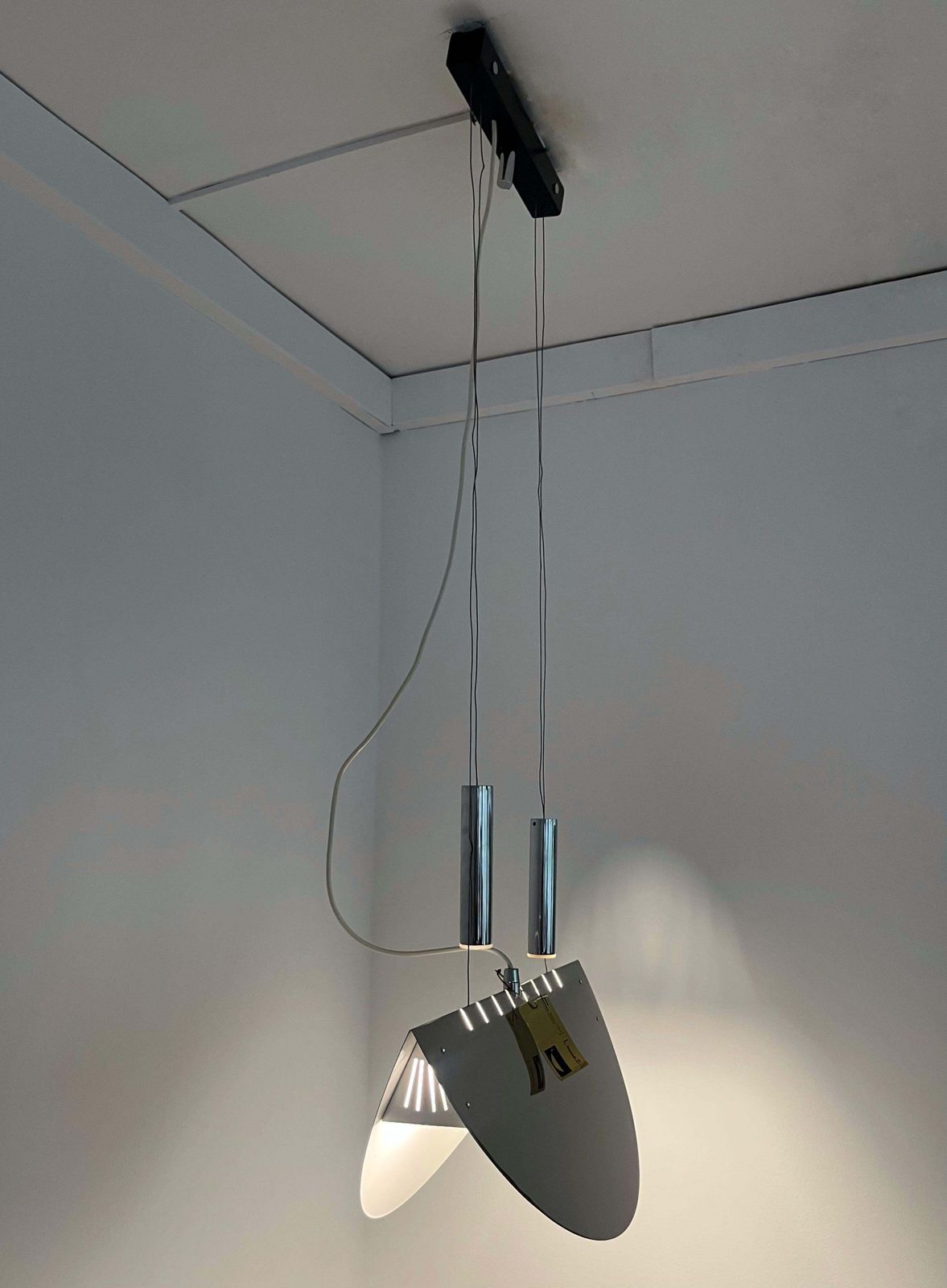 Exceptional Mid Century Counterweight Chandelier By Estiluz, Barcelona, 1977s photo buy