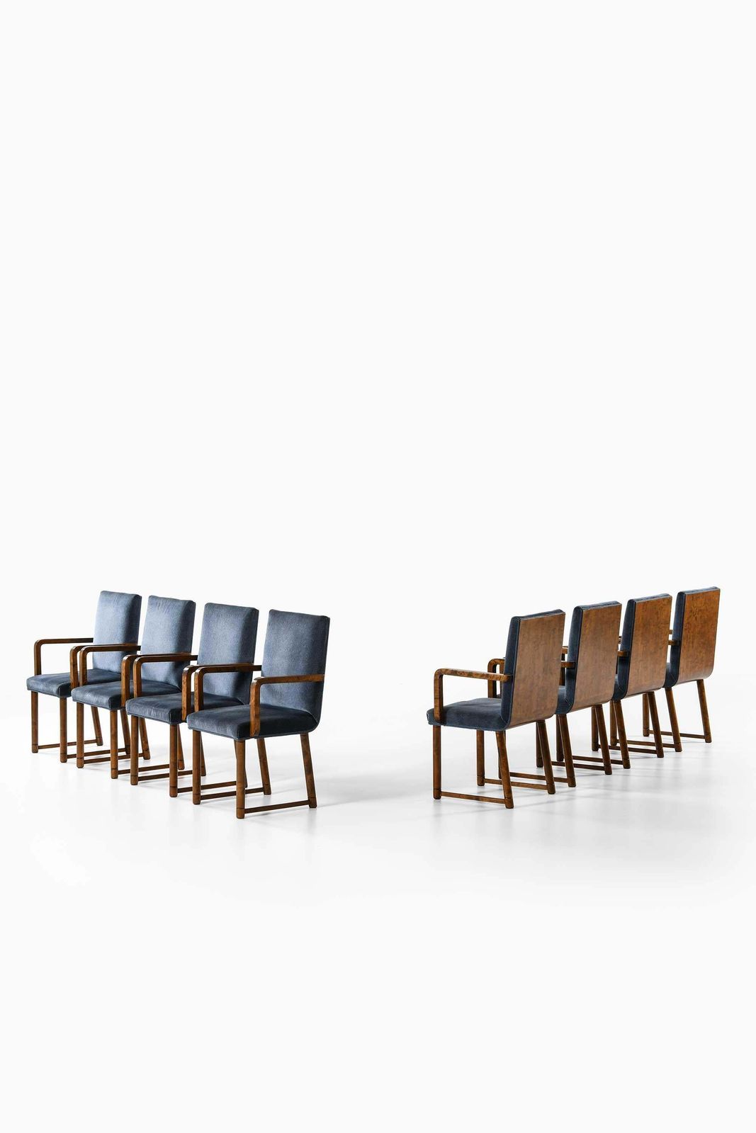 Set Of 8 Armchairs Produced In 1930's In Finland photo furniture