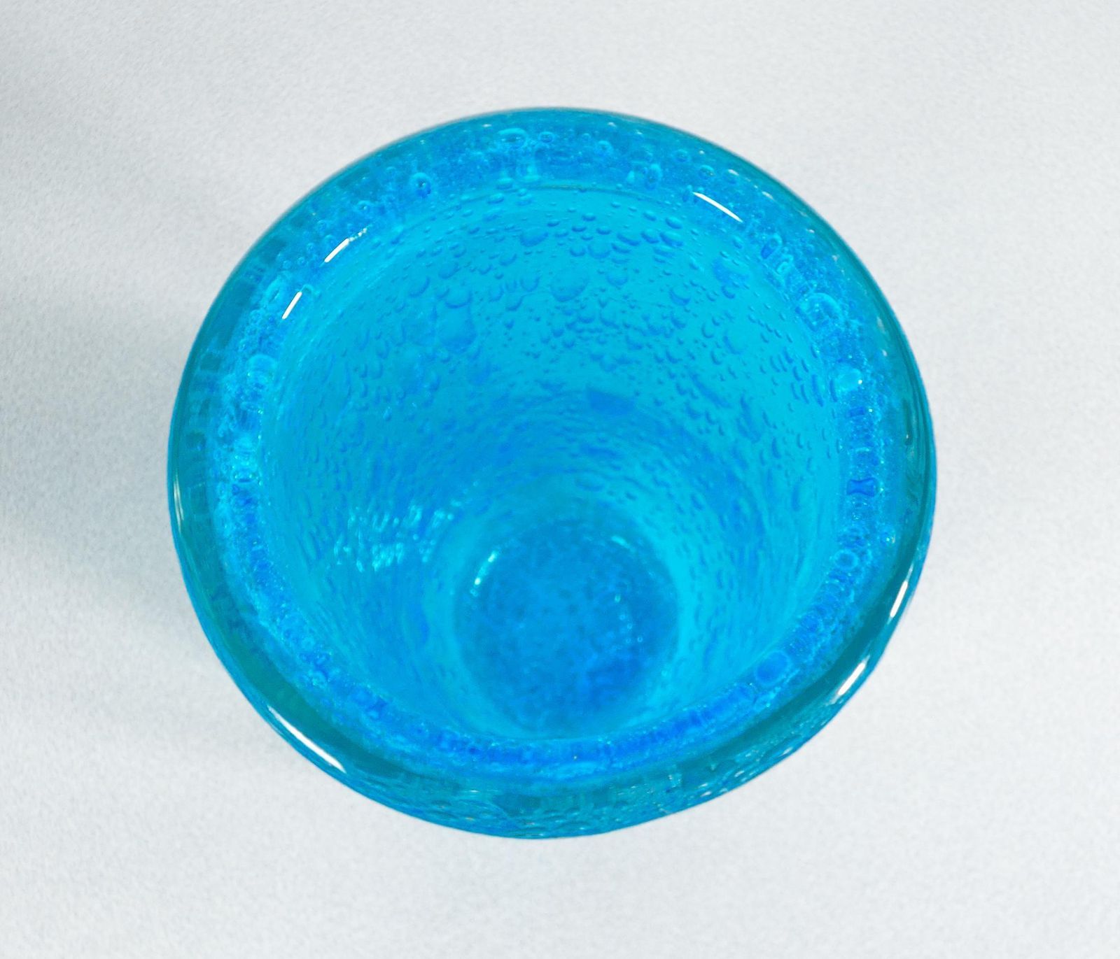 Bullicant Blown Glass Vase Signed Alessandro Barbaro. Murano photo 594.0