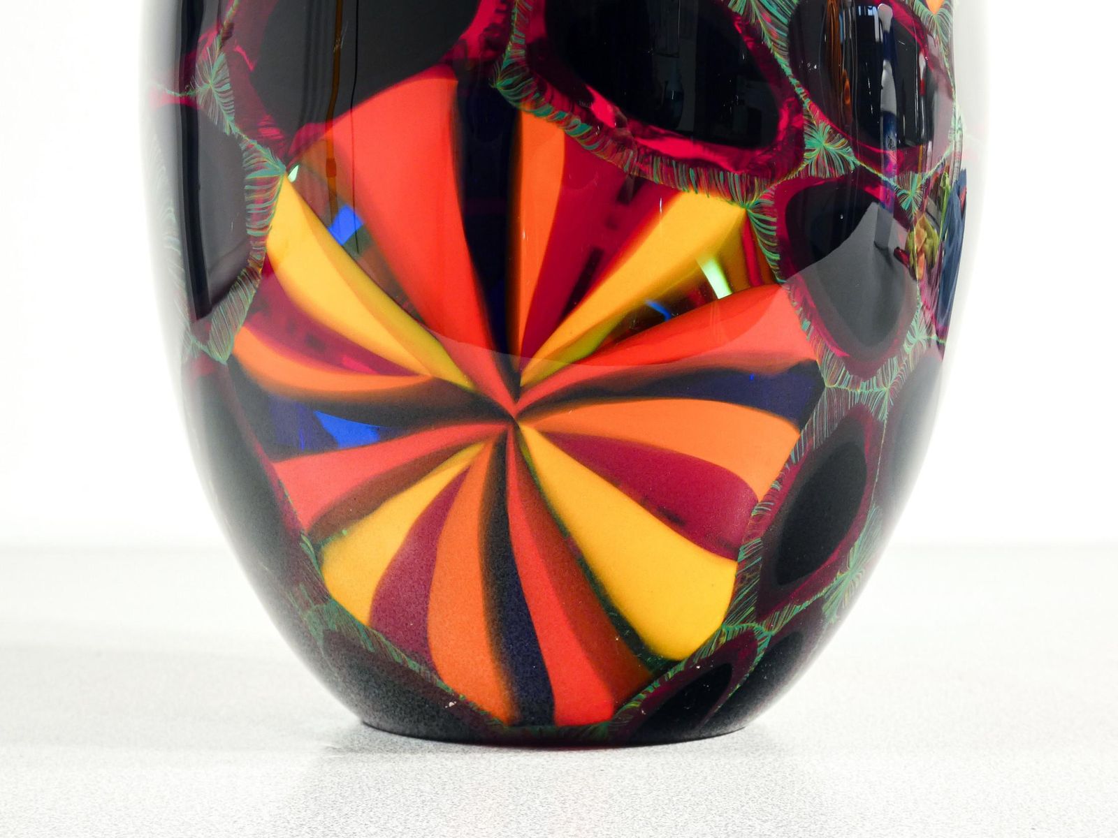 photo furniture Blown Glass Vase Design Paolo Crepax. 1990s