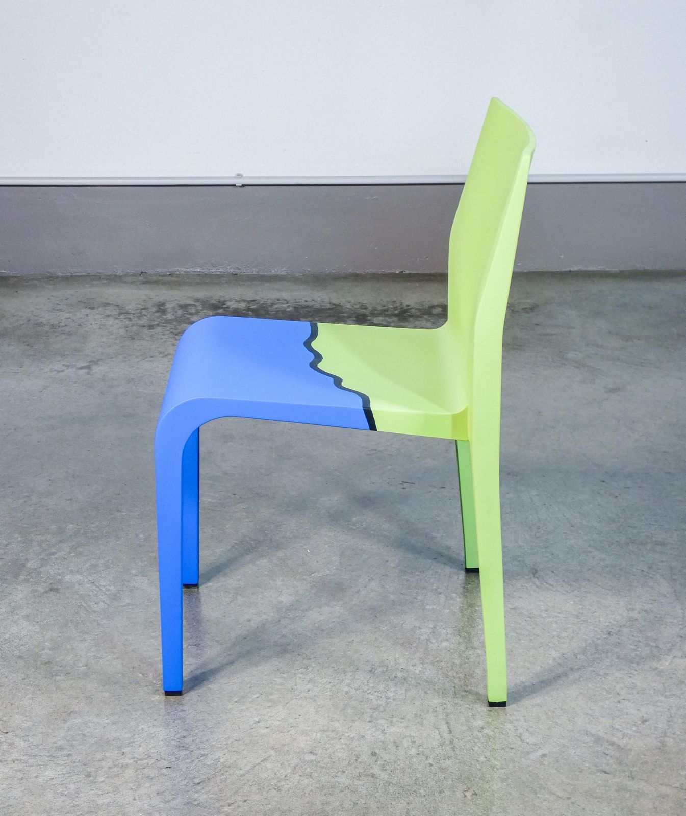 Laleggera Alias Chair, Part Of The Work "Mezzoterra Mezzomare" By M. Pistoletto photo vinterior