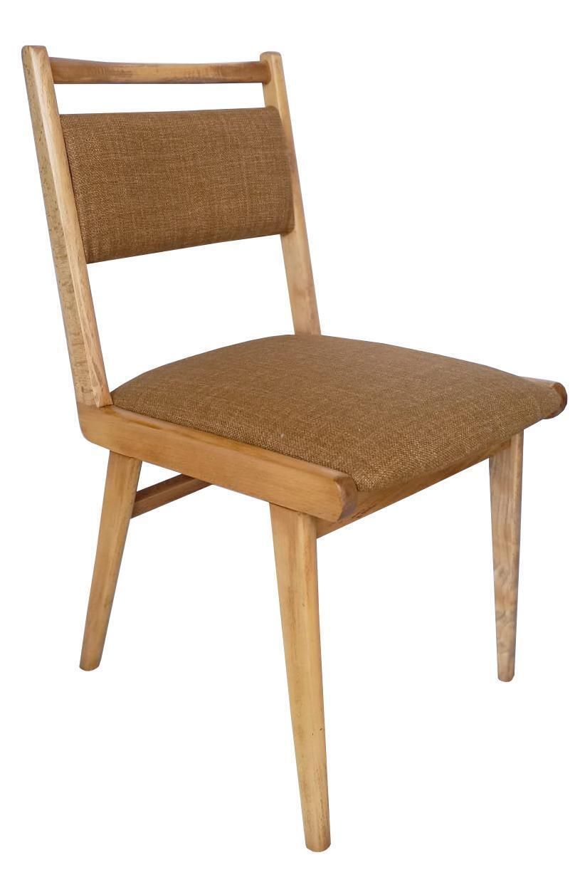 Mid Century Jar Chair, Tabacco Wool Millais By Dedar, Poland, Europe, 1960s. photo for sale